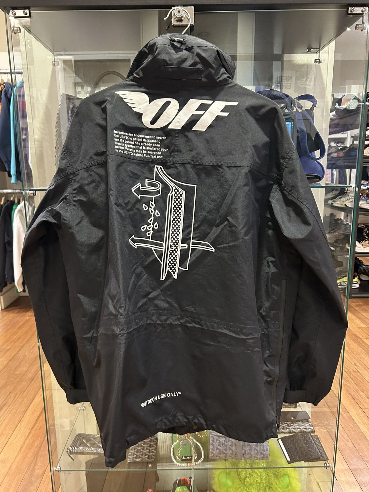 Off-White Off- White Gore Tex Jacket - Black Size US L / EU 52-54 / 3 - 2 Thumbnail