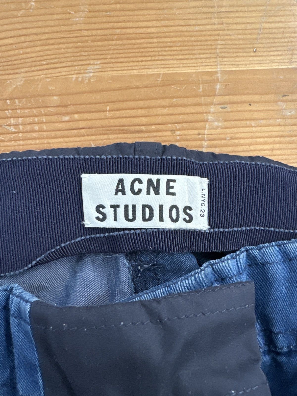 Acne Studios Acne Studio Bonnie Denim Patchwork Shorts Size 26" / US 2 / IT 38 - 4 Thumbnail
