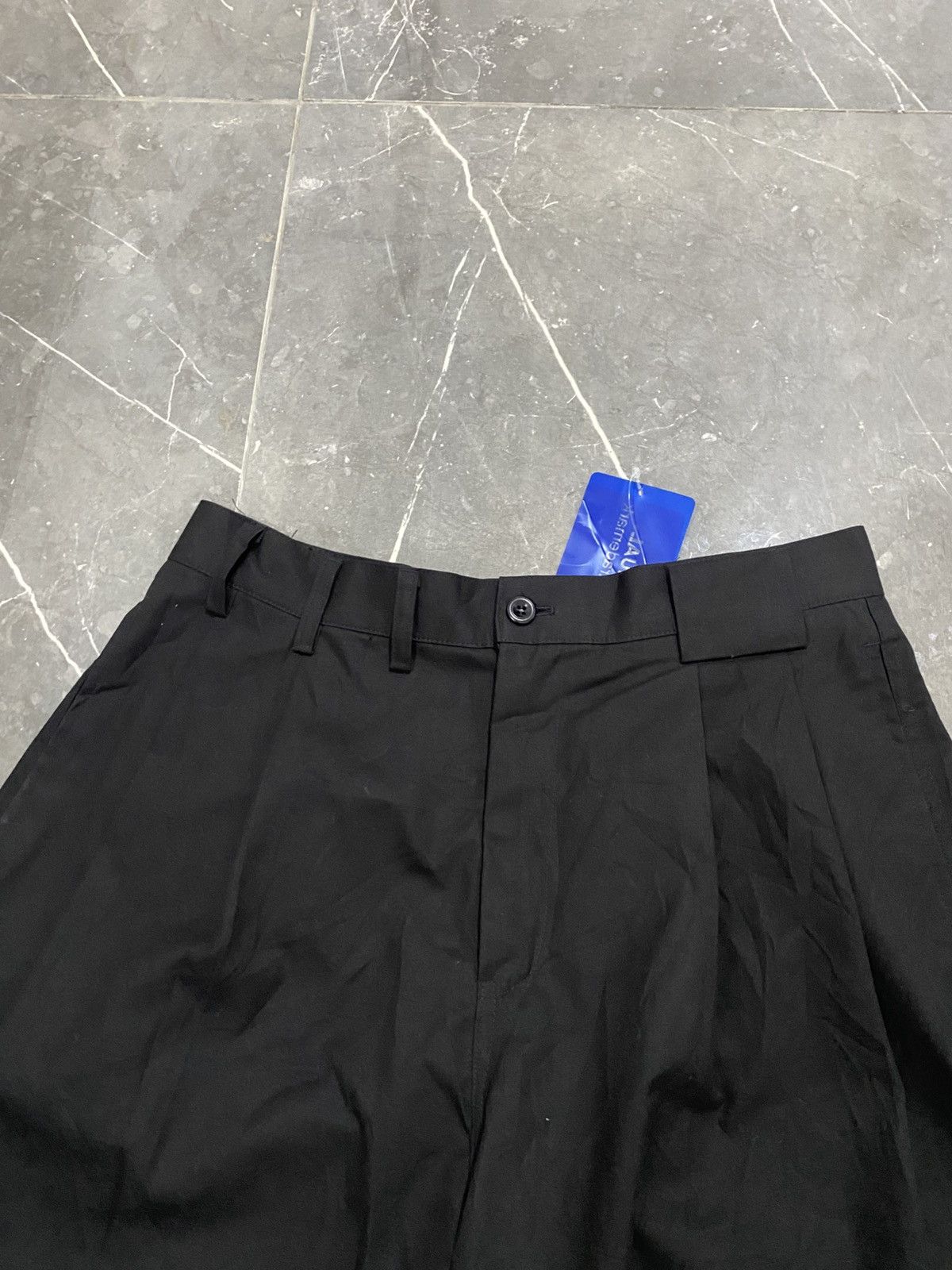 Other Nomanual Japanese Jorts Black Pants Yohji Avantgarde Size US 34 / EU 50 - 3 Thumbnail