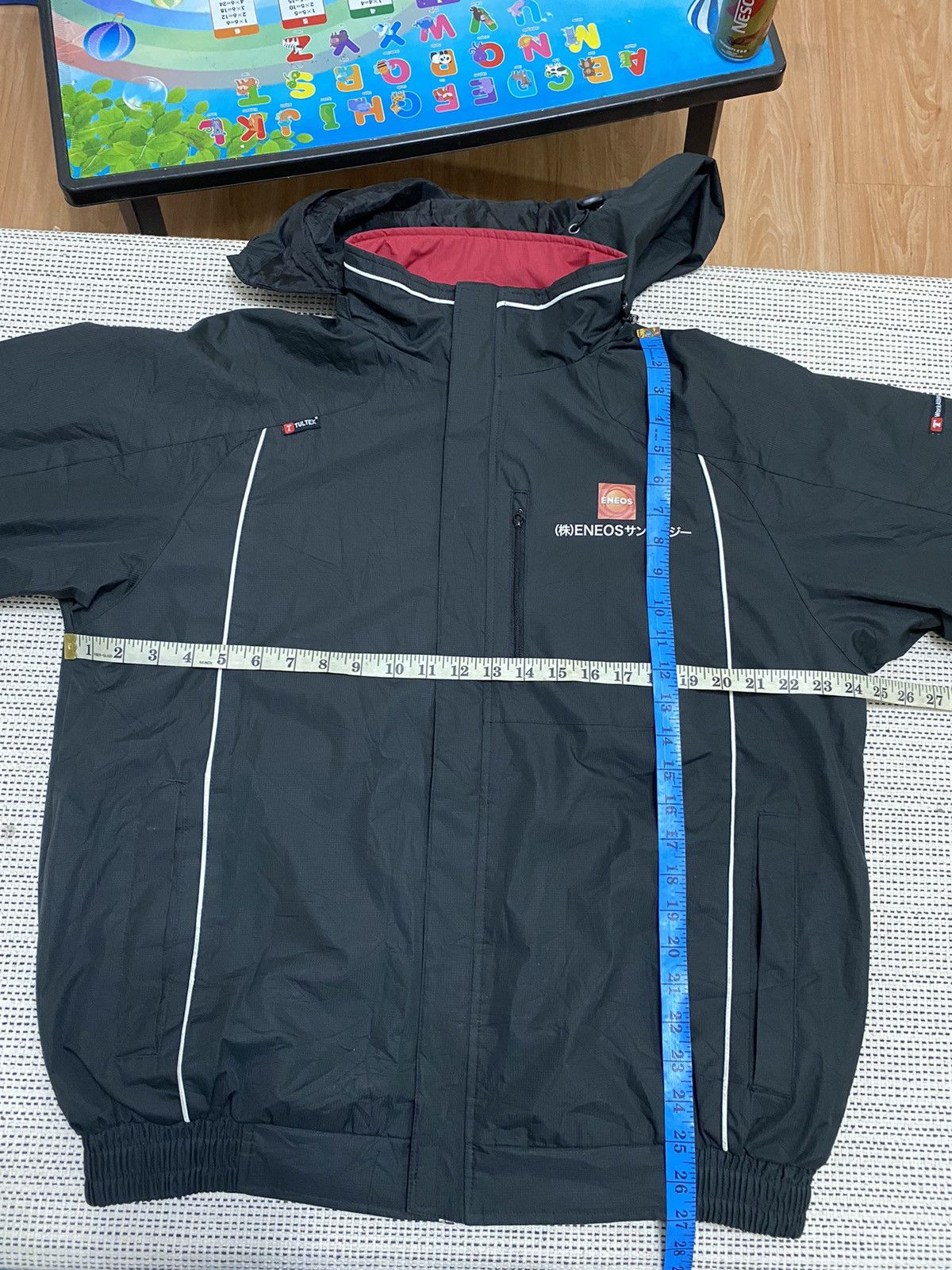 Japanese Brand × Vintage Eneos x tultex work athlete style hoodie very rare Size US XL / EU 56 / 4 - 12 Thumbnail