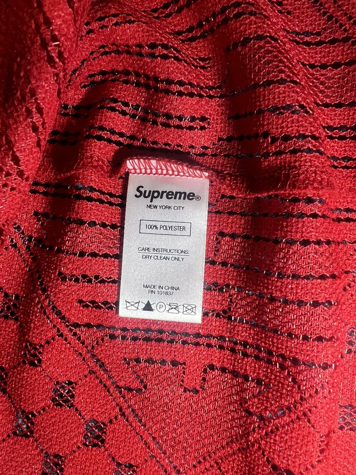 Supreme Supreme SS20 Lace shirt Size US S / EU 44-46 / 1 - 4 Thumbnail