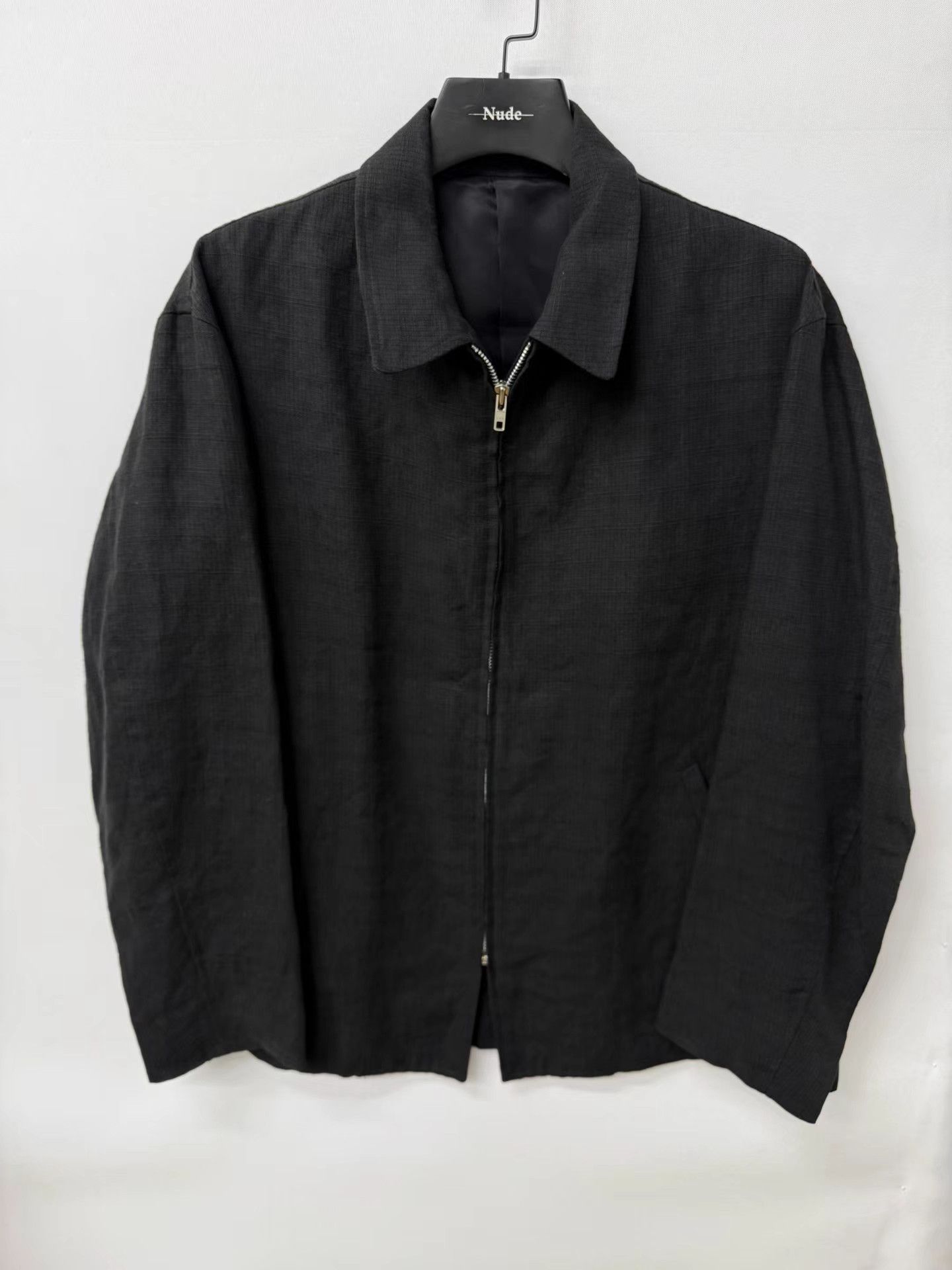 Yohji Yamamoto Yohji Yamamoto Y's for men Linen Texture Lapel Jacket K20 Size US L / EU 52-54 / 3 - 1 Thumbnail