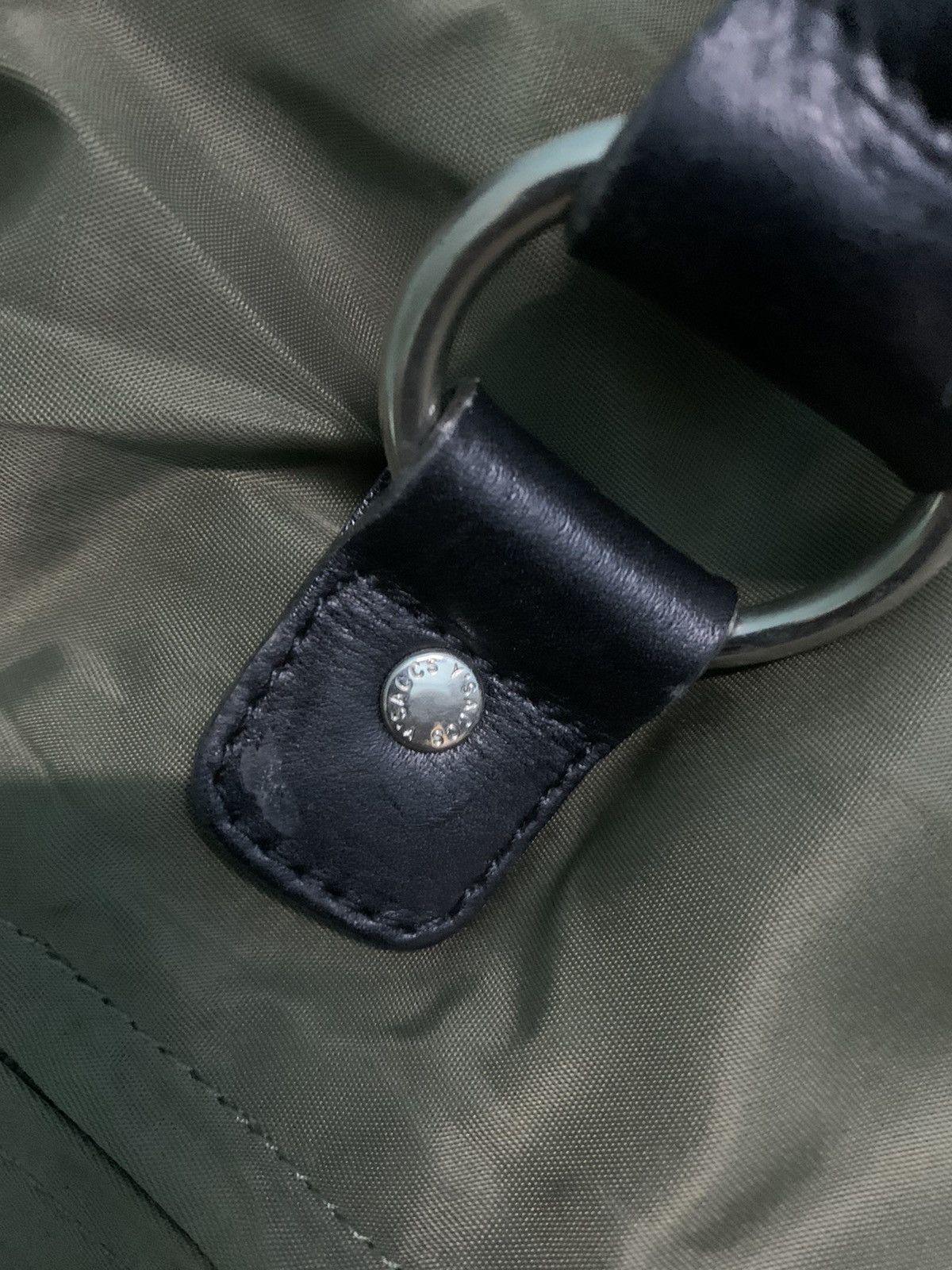 Yohji Yamamoto 💥Y’saccs Yohji Yamamoto Army Green Bag Size ONE SIZE - 7 Thumbnail