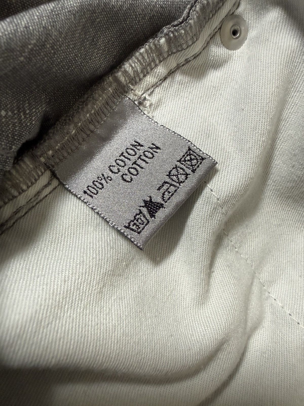 Dior SS 06 Dior Homme White Painted Denim Size US 30 / EU 46 - 6 Thumbnail