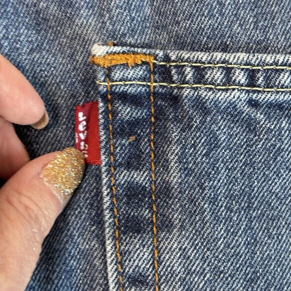 Levi's Levis Jeans 505 Regular Fit Men Blue Medium Wash size 36*32 Size US 36 / EU 52 - 8 Thumbnail