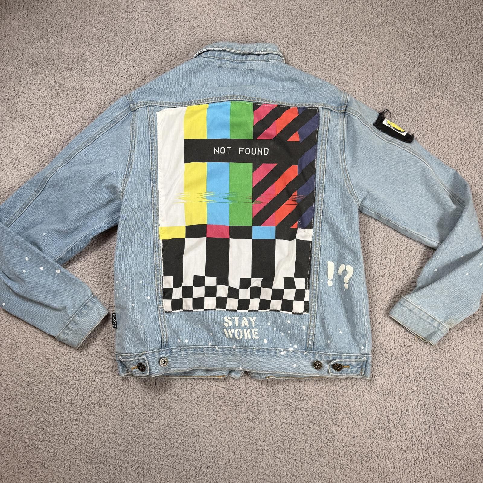 Brooklyn Cloth Brooklyn Cloth Denim Jean Jacket Mens L Patch Stay Woke Size US L / EU 52-54 / 3 - 2 Thumbnail