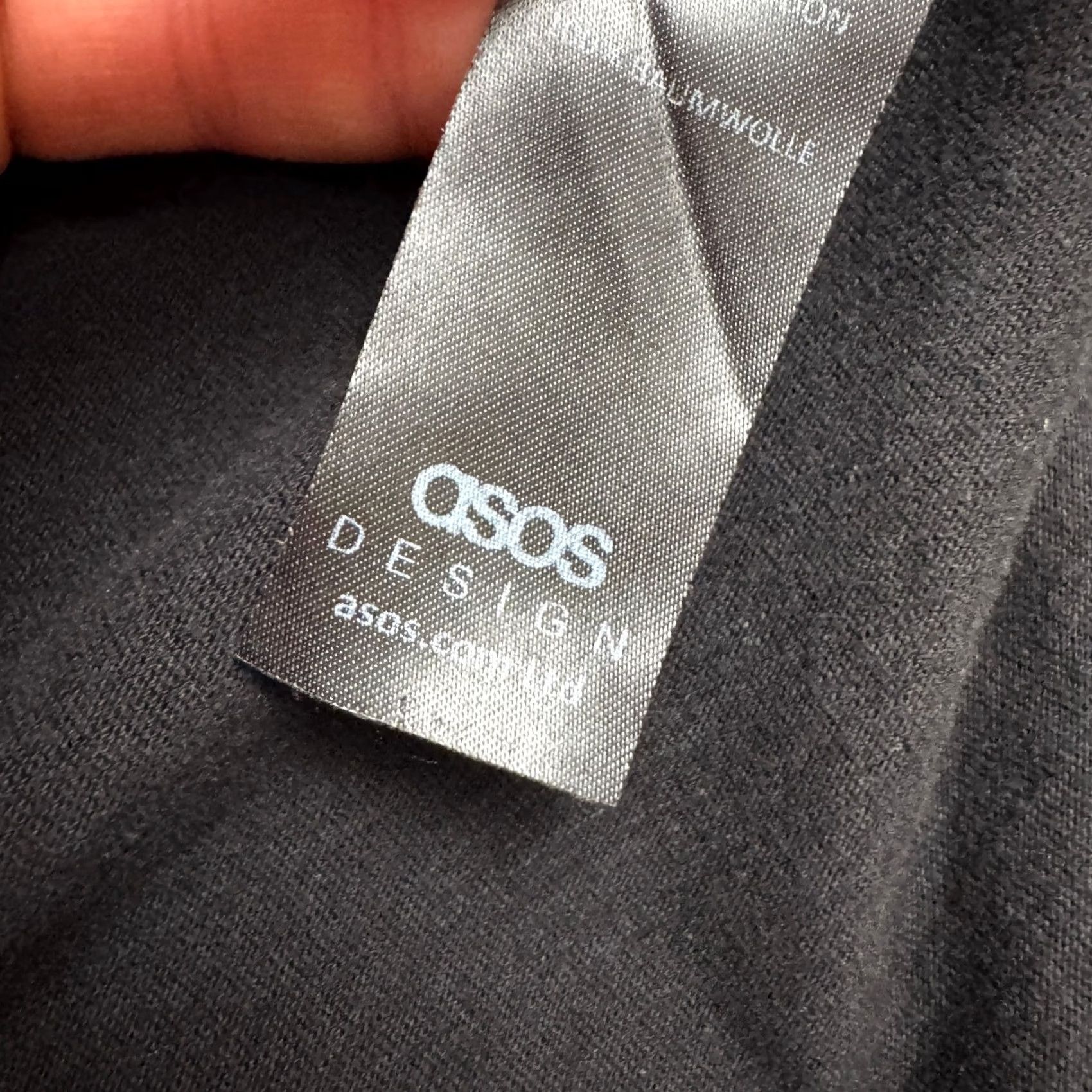 Asos ASOS Curve Black Button Pocket Mini Dress Womens 16 Size XXL / US 16-18 / IT 52-54 - 7 Thumbnail