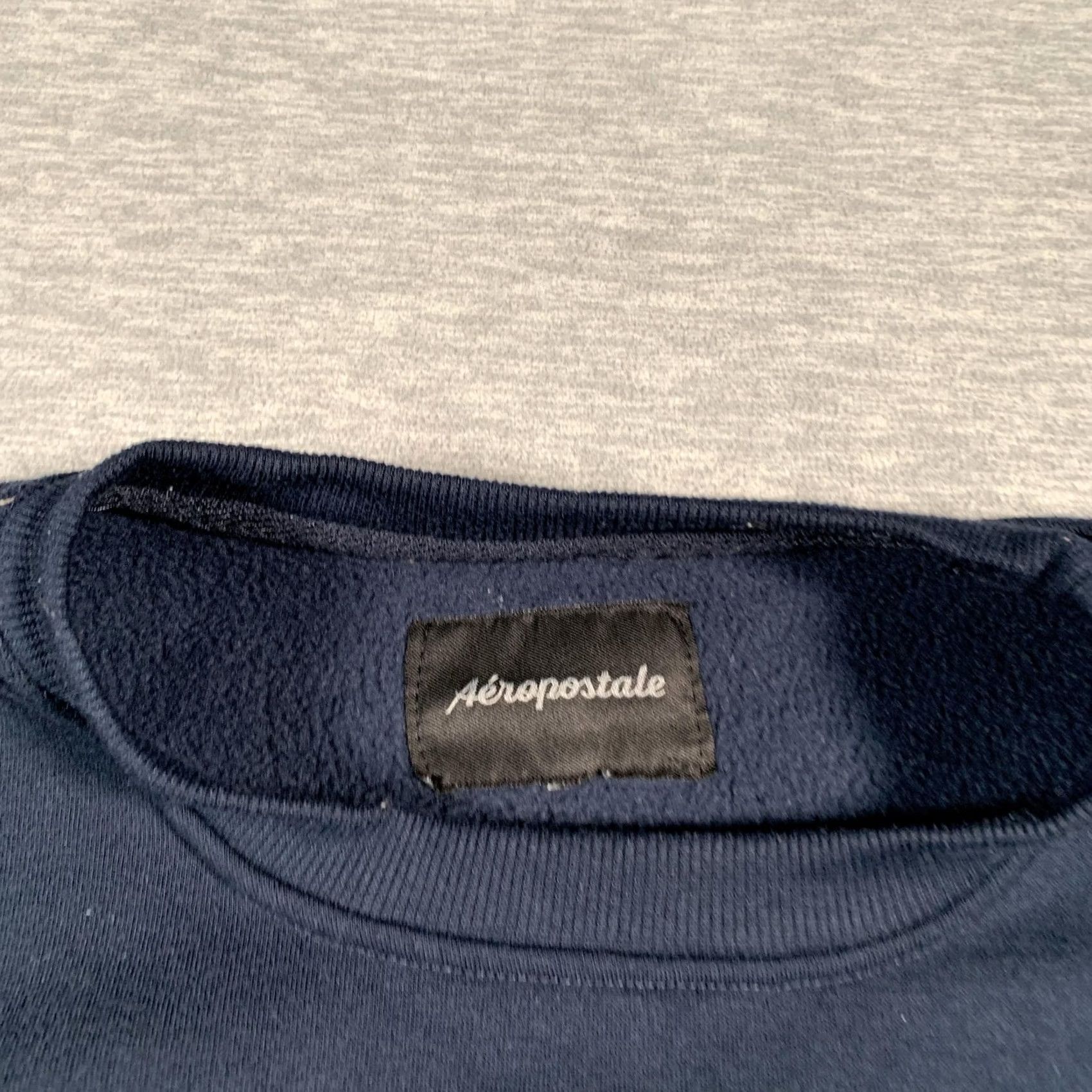 Vintage Aropostale Sweatshirt Mens Large Blue Pullover Graphic Print 1987 New York Size US L / EU 52-54 / 3 - 4 Thumbnail