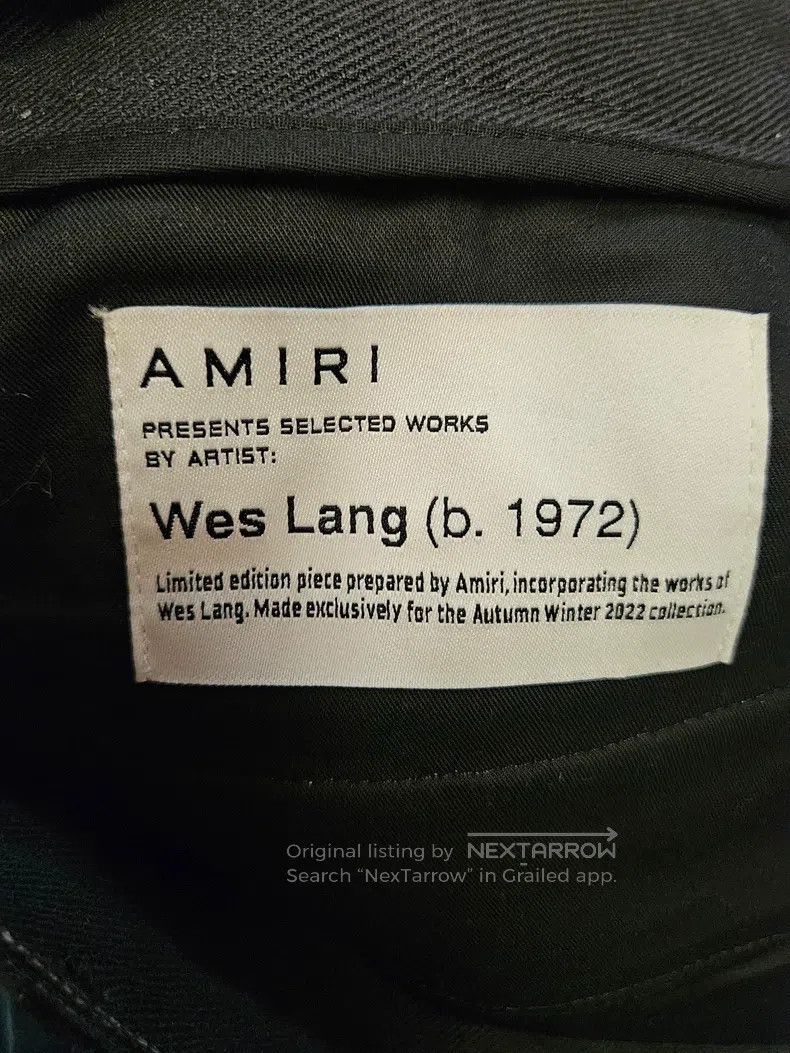 Amiri Amiri Classic wes lang collaboration printed trousers Size US 30 / EU 46 - 5 Thumbnail