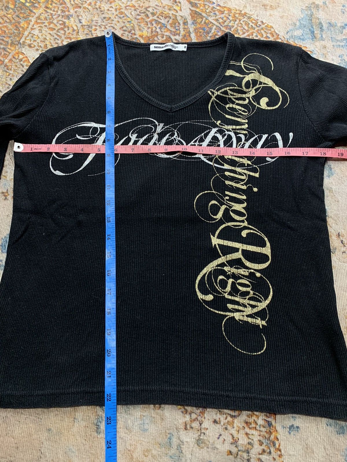 semanticdesign Crazy Poem Gothic punk Semantic design japanese longsleeve Size US M / EU 48-50 / 2 - 5 Thumbnail