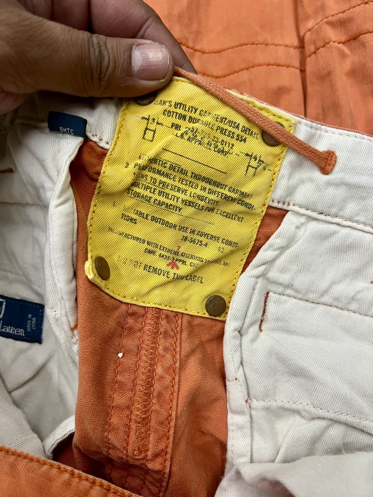 Polo Ralph Lauren Vintage Polo Ralph Lauren Military Tactical Cargo Pant Size US 34 / EU 50 - 17 Thumbnail