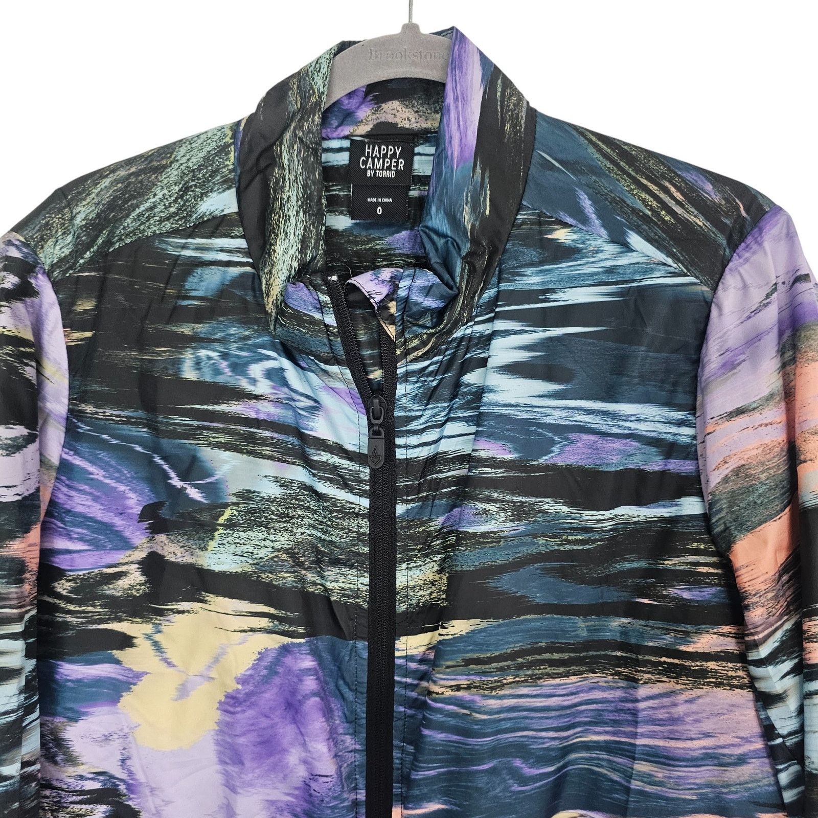 Corridor Torrid Happy Camper Full Zip Jacket Sz 0X Lightweight Active Size XL / US 12-14 / IT 48-50 - 3 Thumbnail