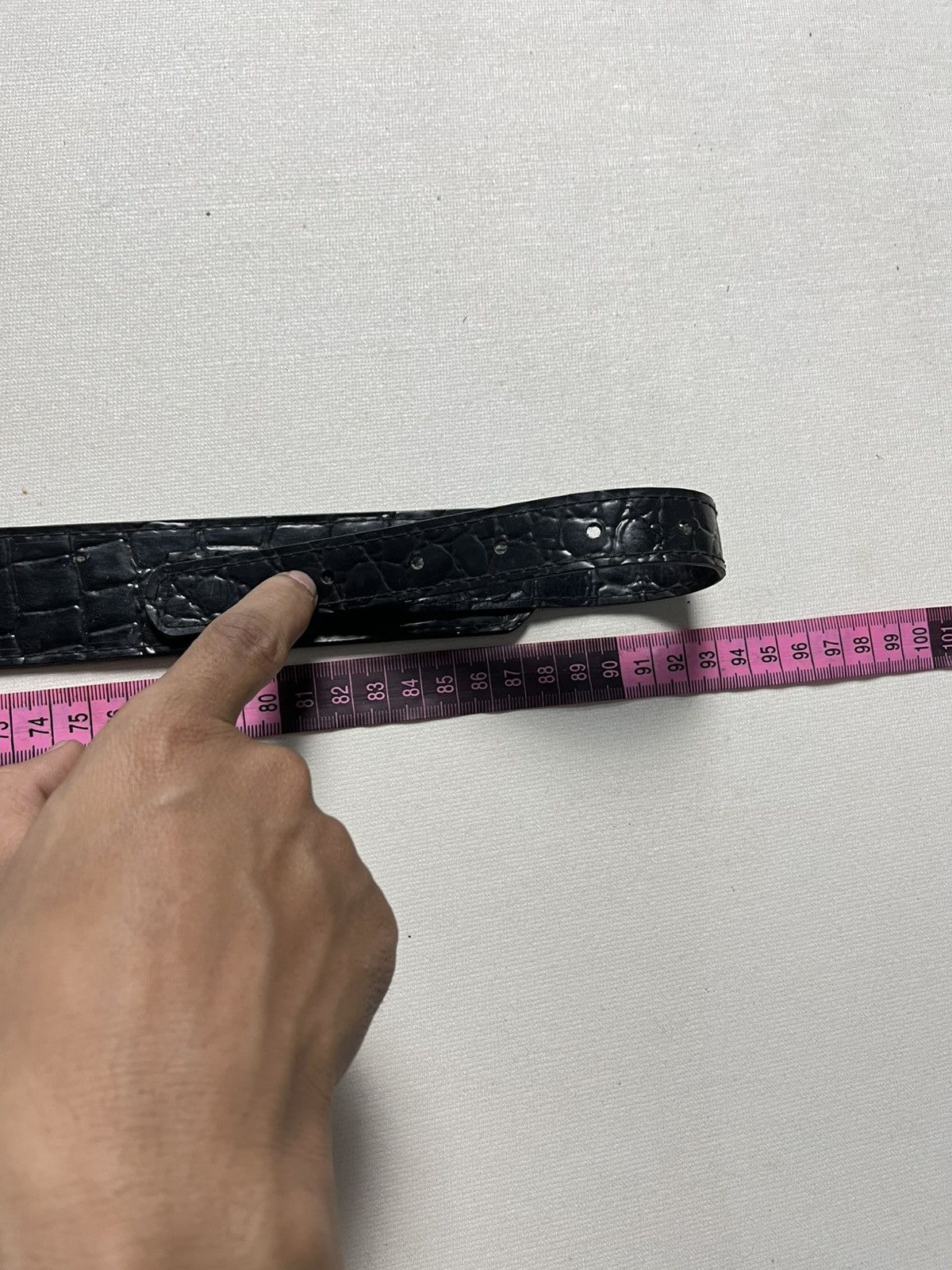 Japanese Brand Vintage wide belts Size ONE SIZE - 7 Thumbnail