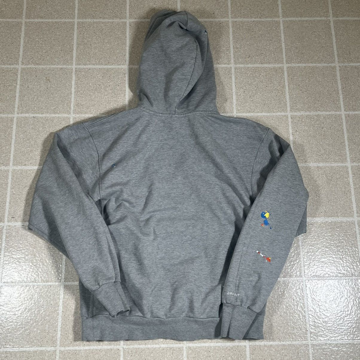 Nike Nike Standard Paint Splatter Basketball zipper Pocket Hoodie Size US S / EU 44-46 / 1 - 4 Thumbnail