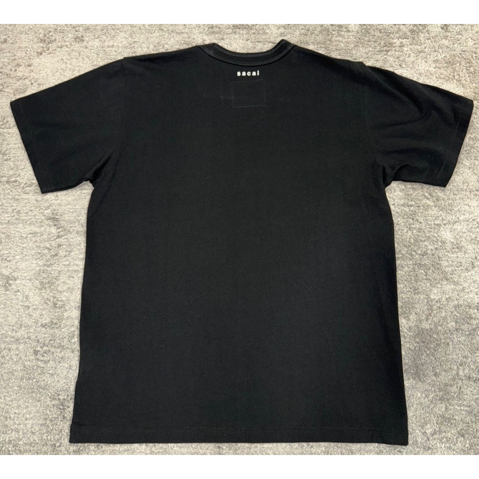 Sacai Sacai x KAWS Logo SS Tee Cotton Short Sleeve T-Shirt 3 Large Size US L / EU 52-54 / 3 - 10 Thumbnail