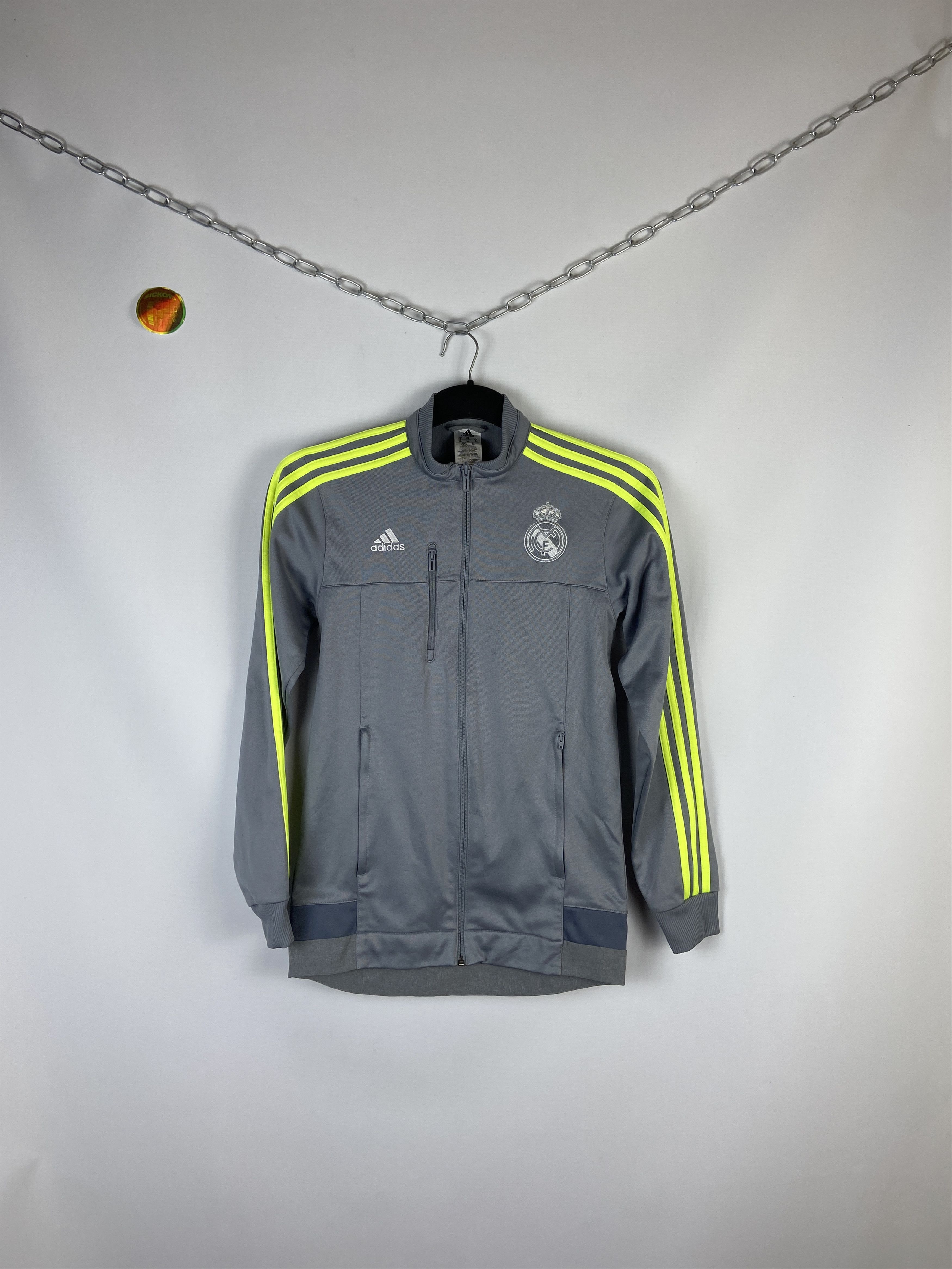 Adidas Vintage Adidas Real Madrid Track Top Jacket Size US XS / EU 42 / 0 - 1 Thumbnail