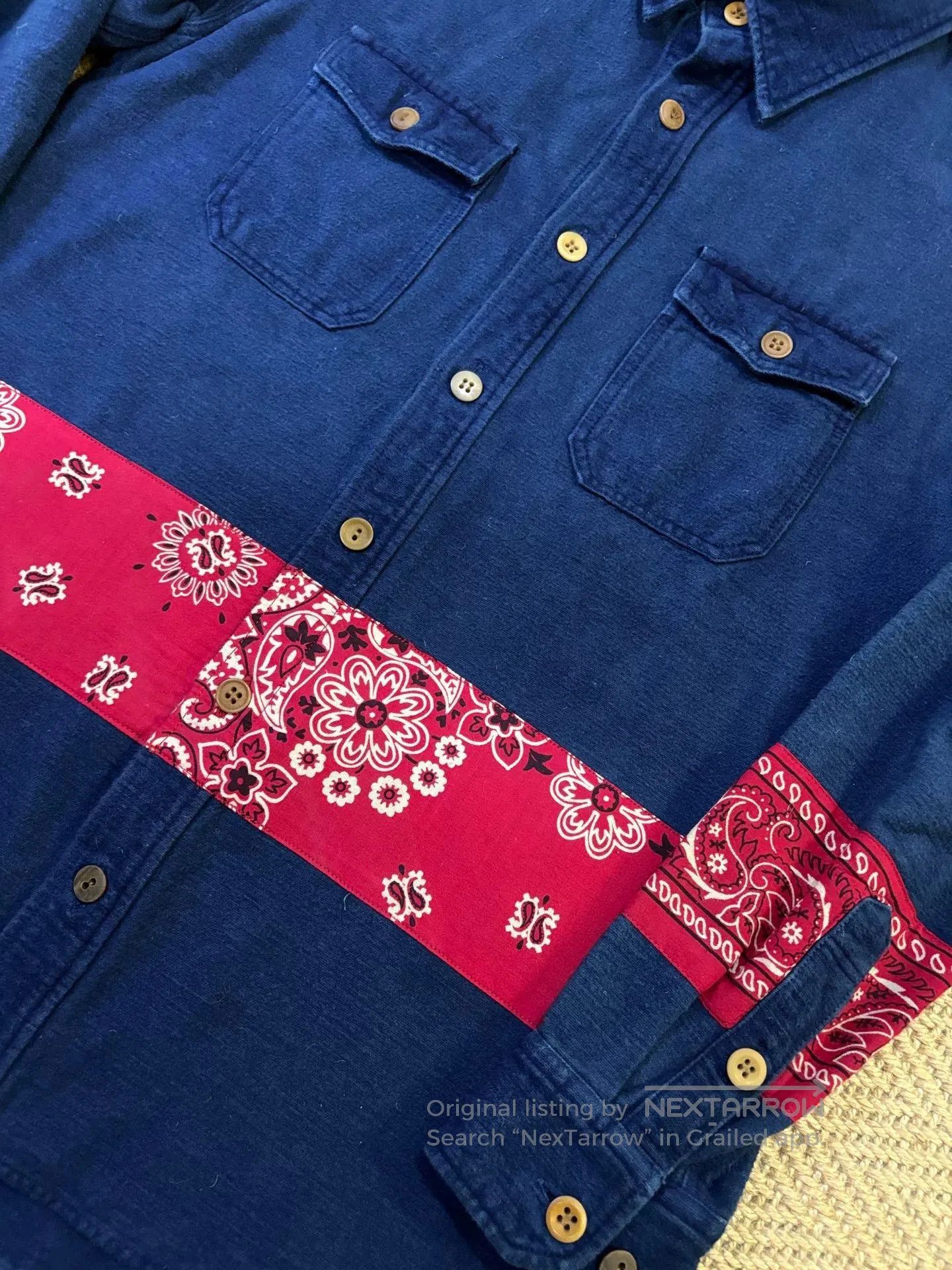 Visvim visvim black elk border flannel shirt. Size US M / EU 48-50 / 2 - 8 Thumbnail