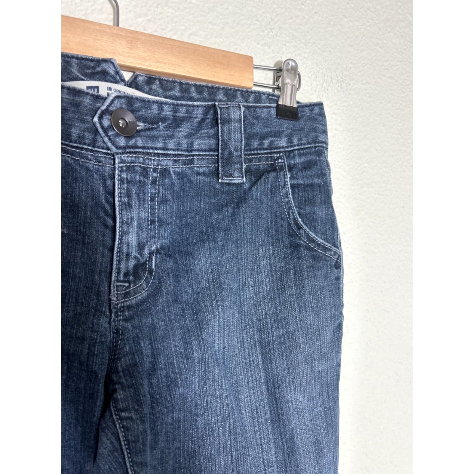 Gap VINTAGE Y2k Gap Womens Jeans Long And Lean Medium Wash 28x27 Blue Size 2 Straight Womens Size 42" / US 20 - 5 Thumbnail
