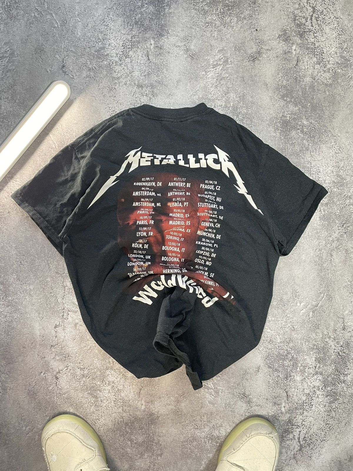 Metallica Metallica Hardwired Worldwired Tour TShirt Official Band Tee Size US S / EU 44-46 / 1 - 11 Thumbnail