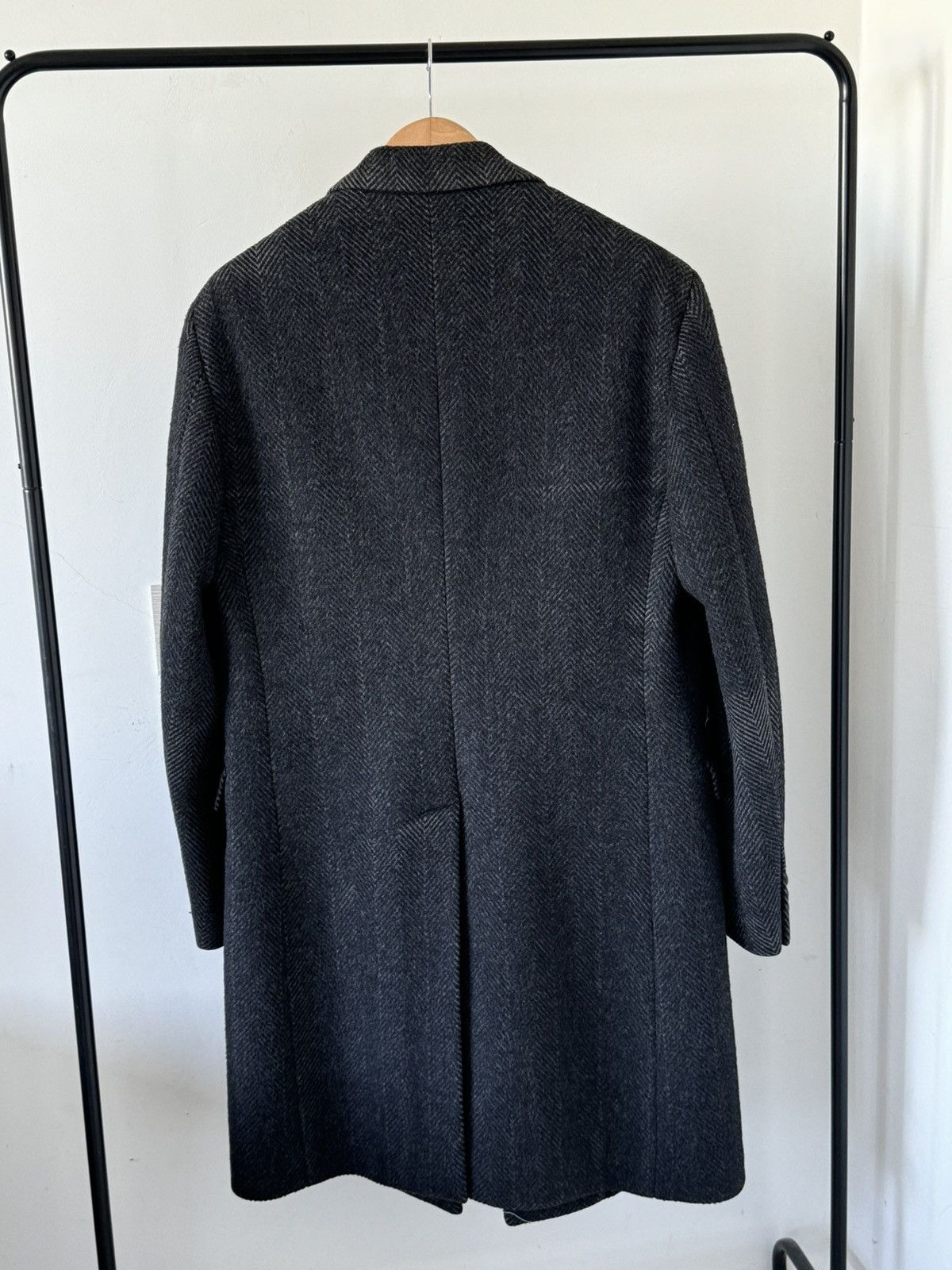 Prada 3500$ Prada FW18 wool and alpaca coat Size US L / EU 52-54 / 3 - 3 Thumbnail