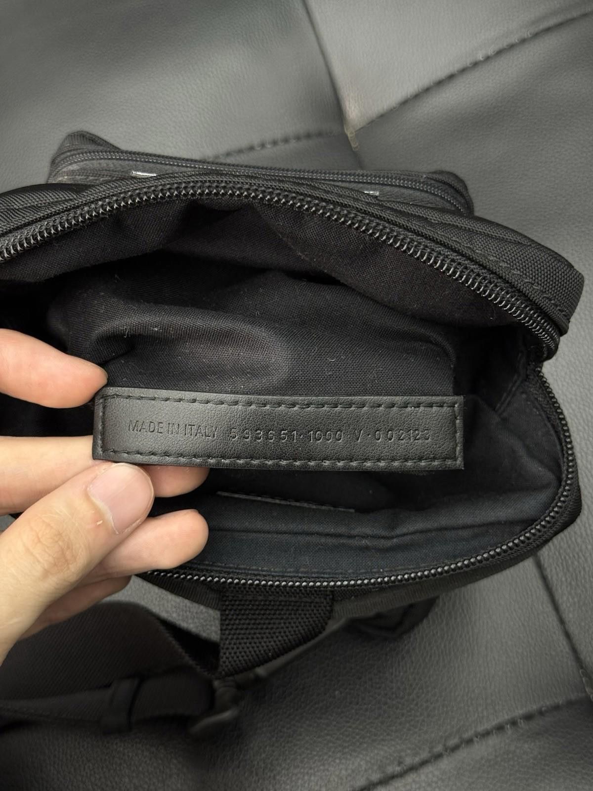 Balenciaga BALENCIAGA Explorer Shoulder Bag Black Unisex $1000 Retail Size ONE SIZE - 9 Thumbnail
