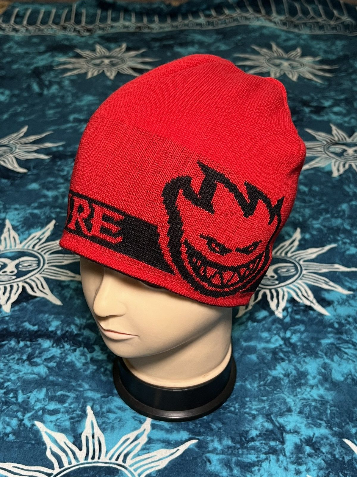Spitfire Vintage Spitfire🔥 Reversible Skater Beanie Hat Big Logo Size ONE SIZE - 16 Thumbnail