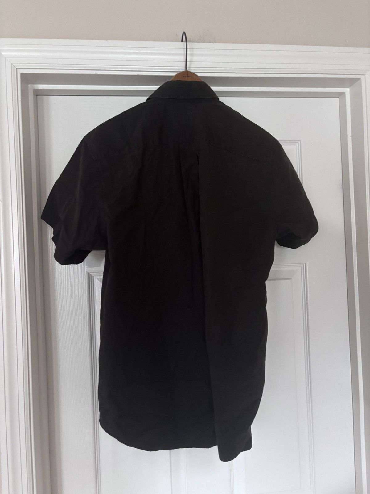 A.P.C. Faded Cotton Short Sleeve Button Up Shirt Size US M / EU 48-50 / 2 - 2 Thumbnail