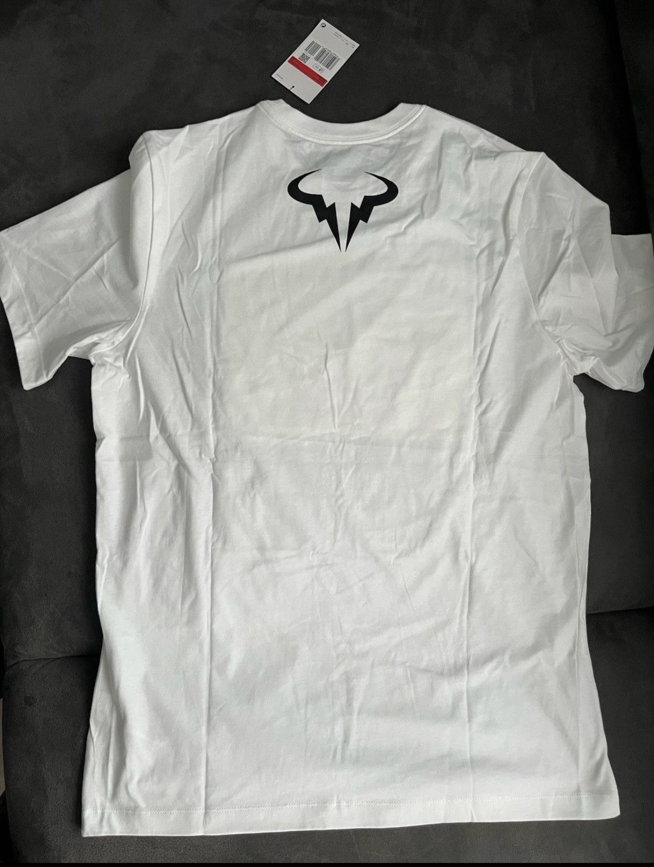 Nike New Nike Rafa Nadal White T-Shirt Men's Size XL Tennis Size US XL / EU 56 / 4 - 3 Thumbnail
