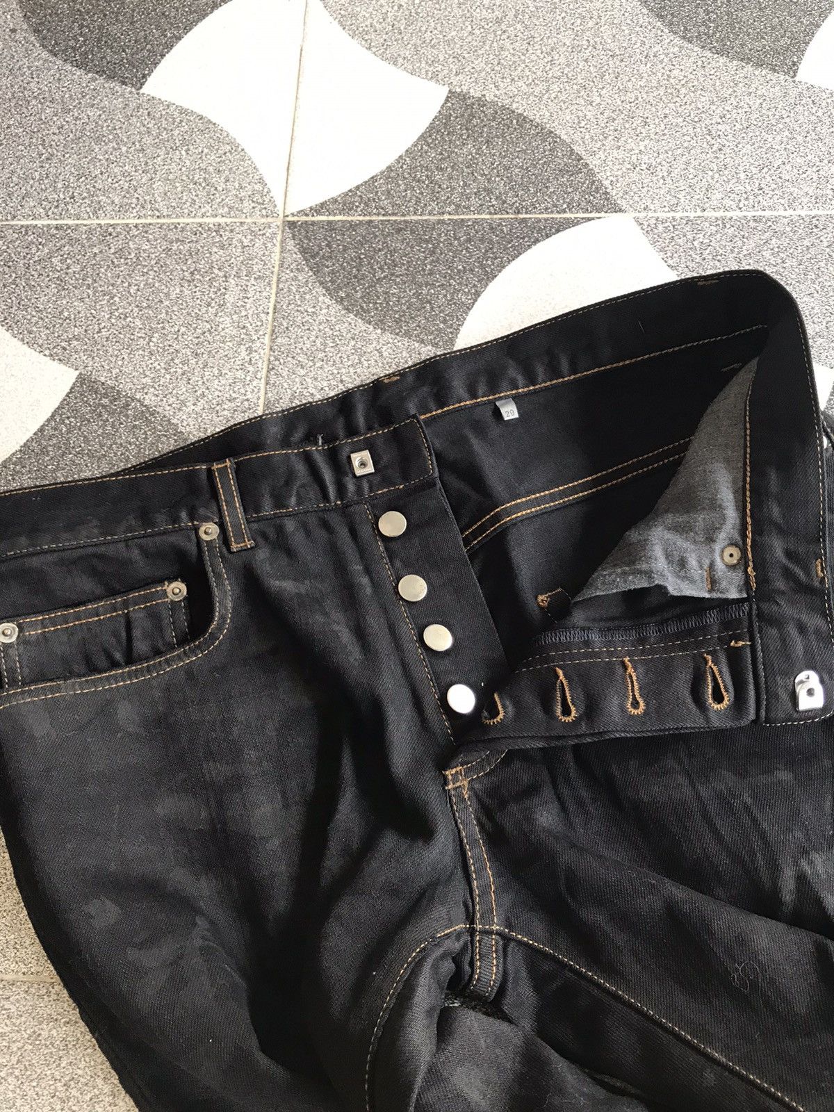 Dior × Hedi Slimane Dior Hedi Slimane Washed Denim Size US 30 / EU 46 - 6 Thumbnail