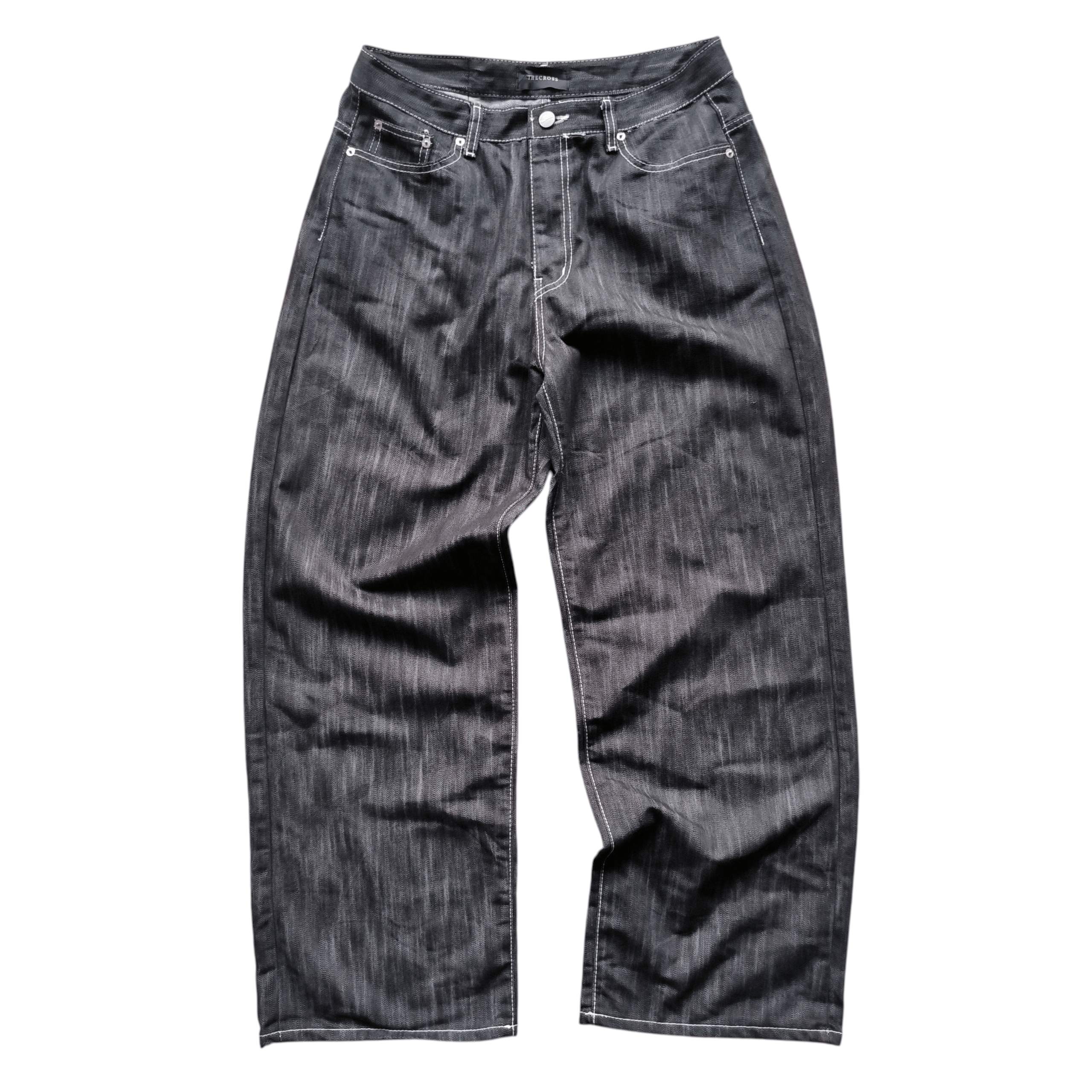 Japanese Brand TheCross Baggy Jeans Size US 34 / EU 50 - 1 Thumbnail