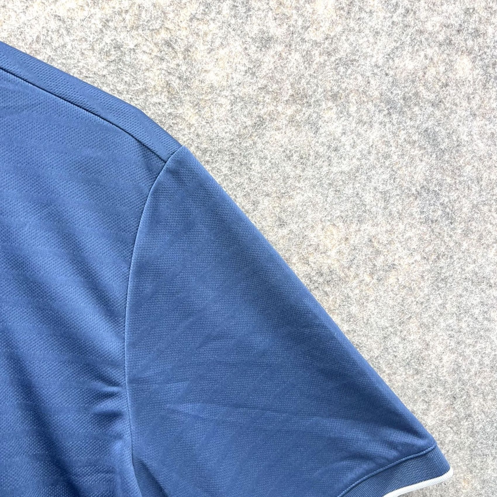 Adidas Adidas Polo Shirt Men Medium Blue Navy Clima Cool Polyester Golf Shirt Mens Polo Size US M / EU 48-50 / 2 - 5 Thumbnail