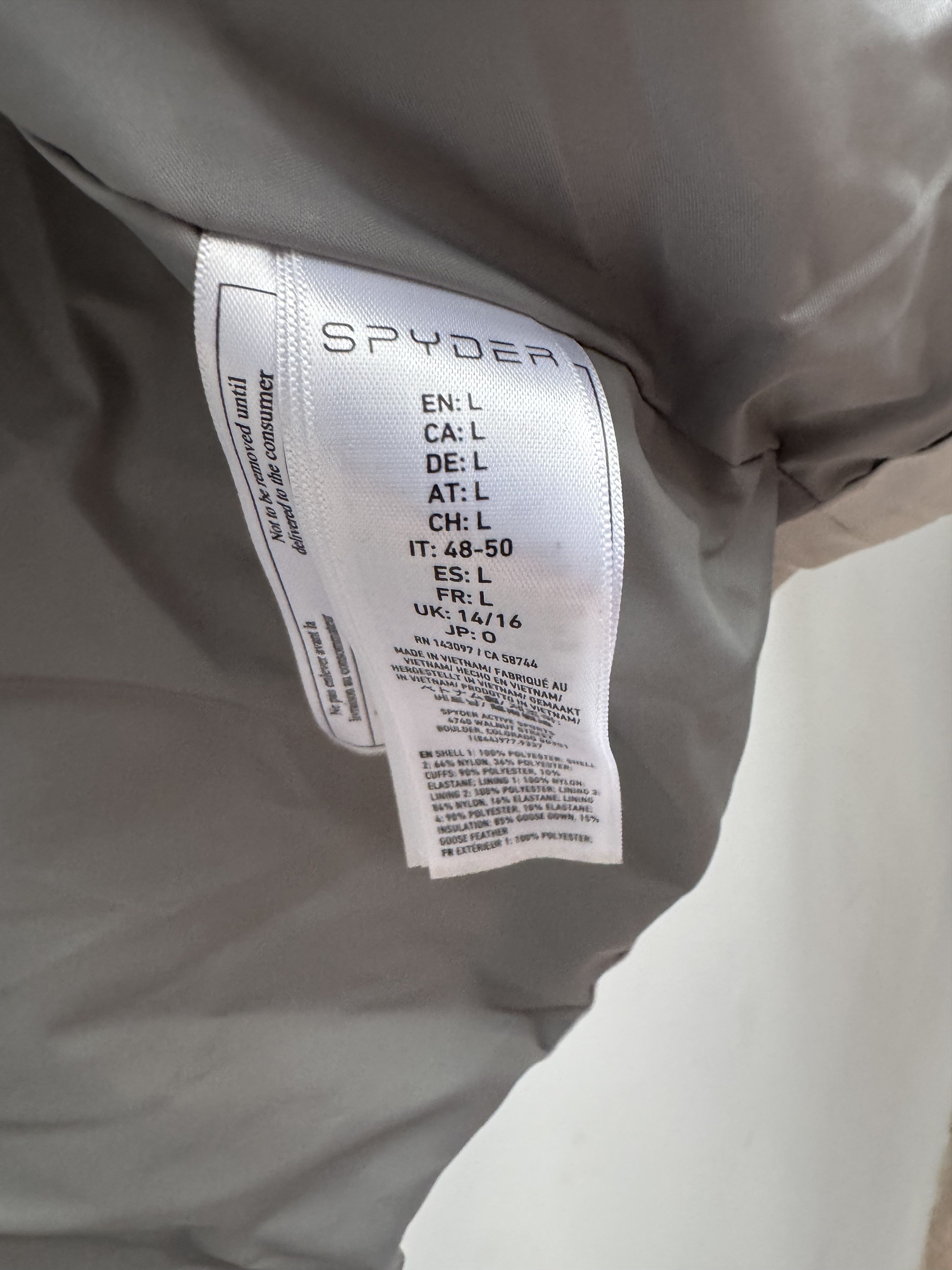Spyder Spyder US Ski Team GTX Snow Jacket Size L Size US L / EU 52-54 / 3 - 11 Thumbnail