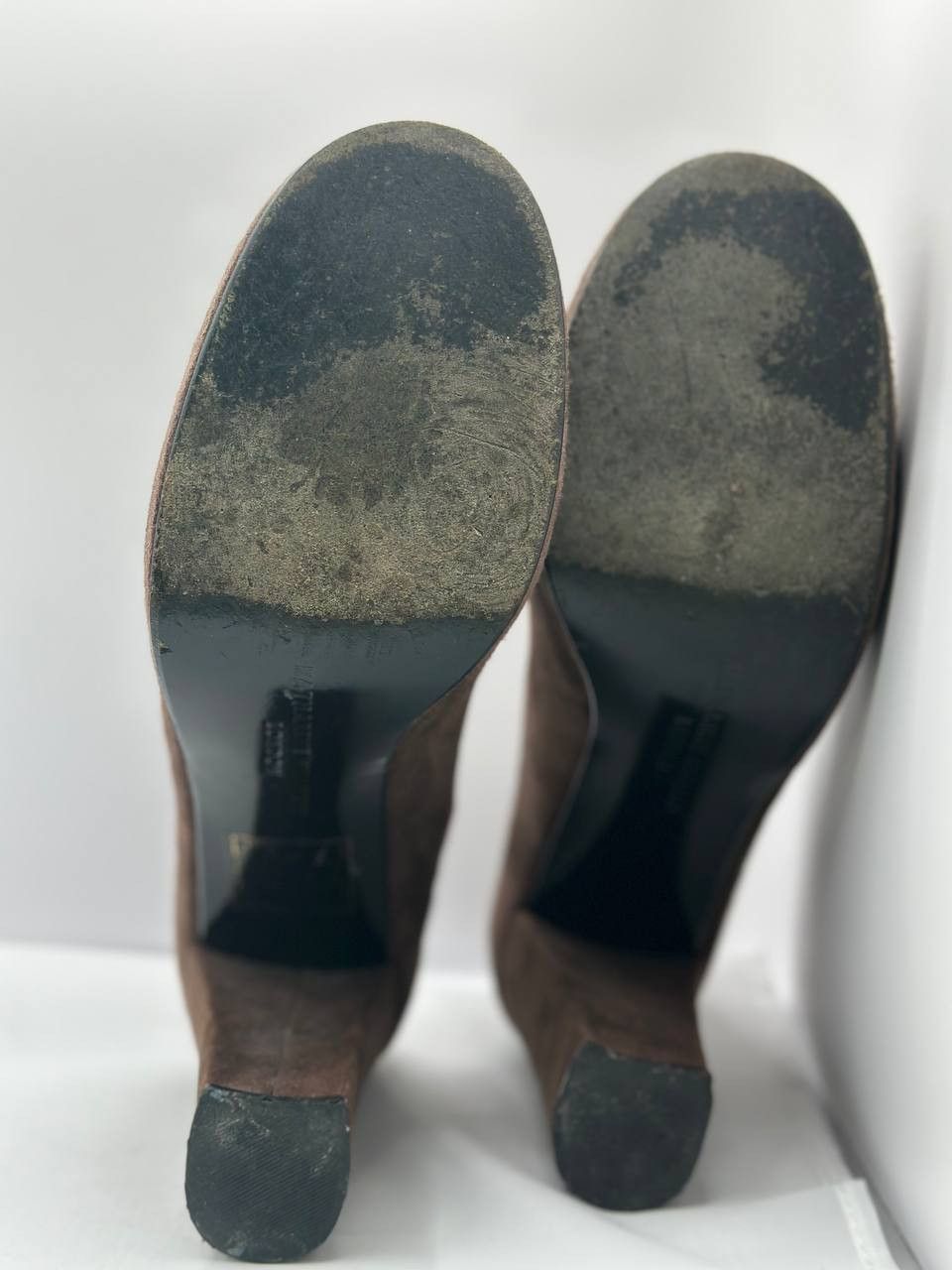 Katharine Hamnett London Katharine Hamnett London Brown Suede Block Heels Size US 8.5 / IT 38.5 - 8 Thumbnail
