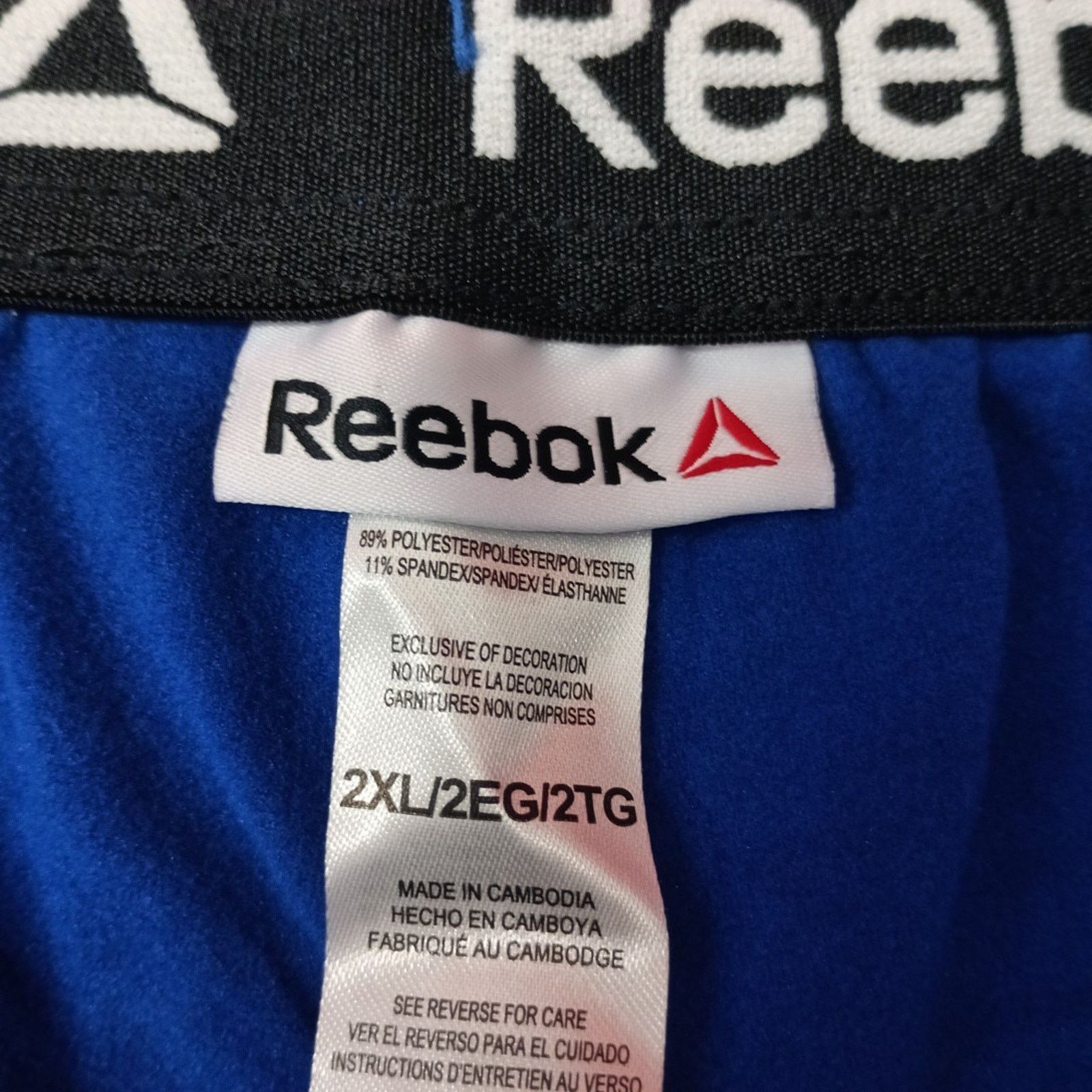 Reebok Reebok Delta Core Shorts Men’s Size 2XL XXL Cobalt Blue Size US 42 / EU 58 - 3 Thumbnail