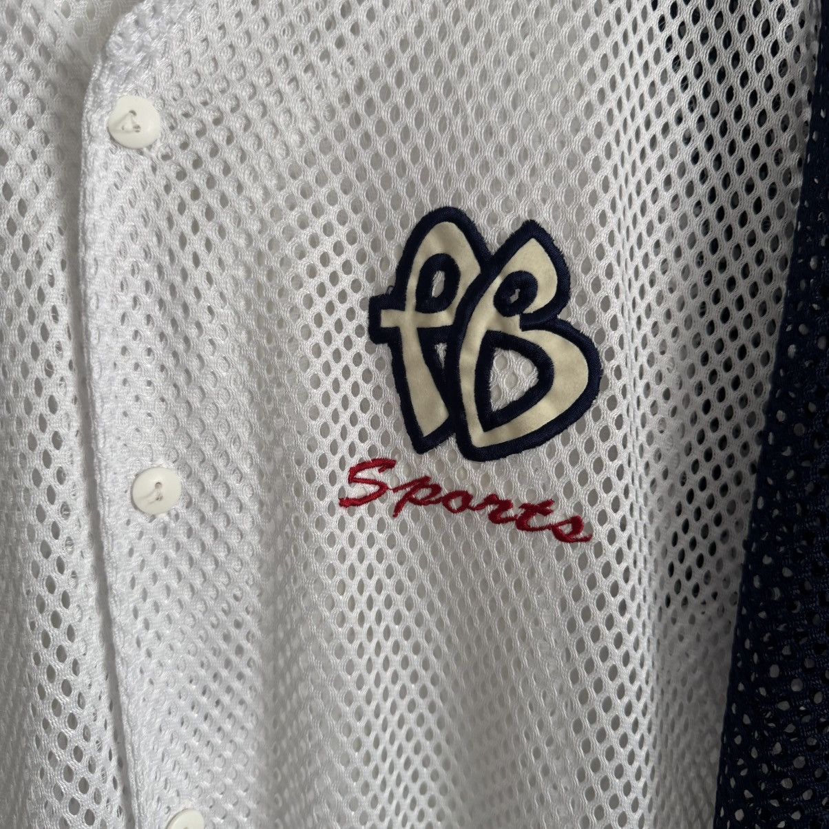 Other PB SPORTS Vintage 90s White Navy Blue Mesh Baseball Jersey Size US XL / EU 56 / 4 - 4 Thumbnail
