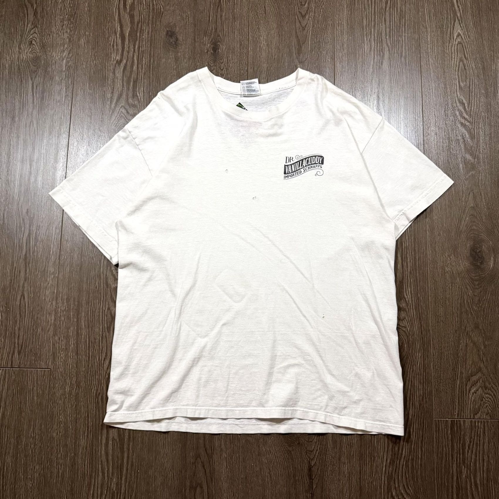 Vintage VINTAGE Touch of Gold shirt Mens XL White Slogan Graphic 90s Dr Vanillacuddy Shirt Mens XL White Tee Graphic Alcohol 90s Mens Clothing Size US XL / EU 56 / 4 - 3 Thumbnail