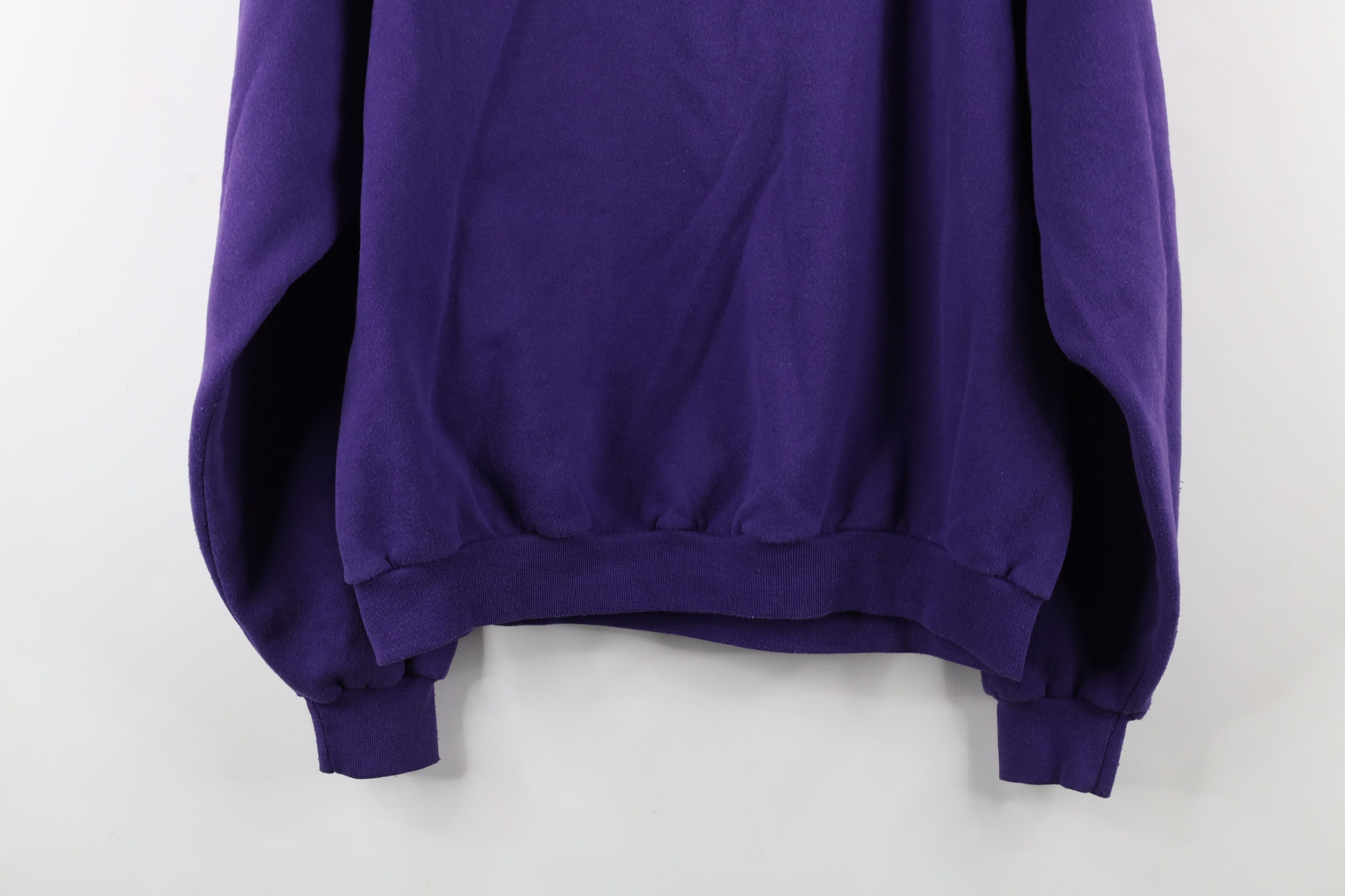 Vintage Vintage 90s Streetwear Cat Kitten Flower Crewneck Sweatshirt Size L / US 10 / IT 46 - 12 Thumbnail