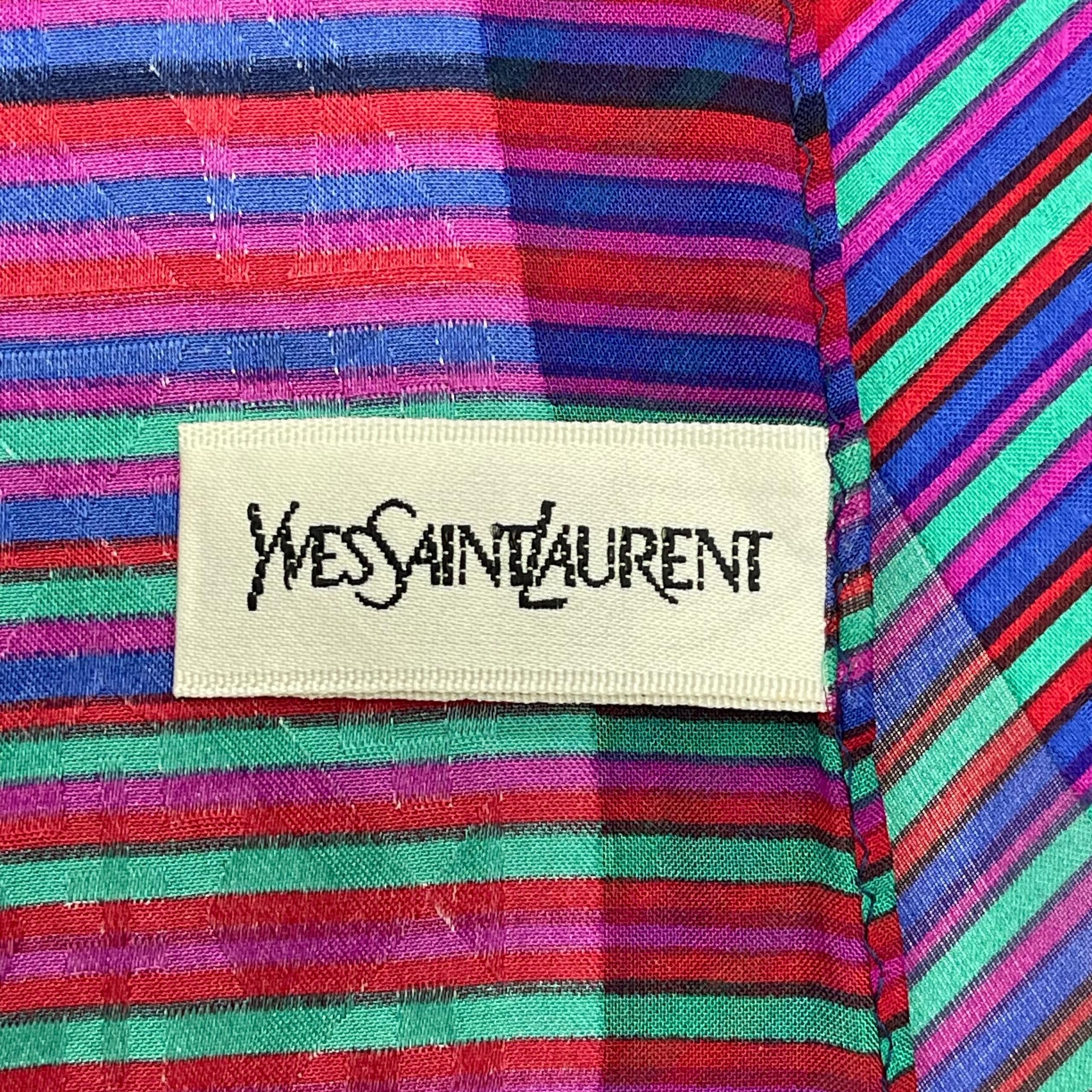 Yves Saint Laurent Vintage Yves Saint Laurent Silk Scarf - S7060 Size ONE SIZE - 8 Thumbnail