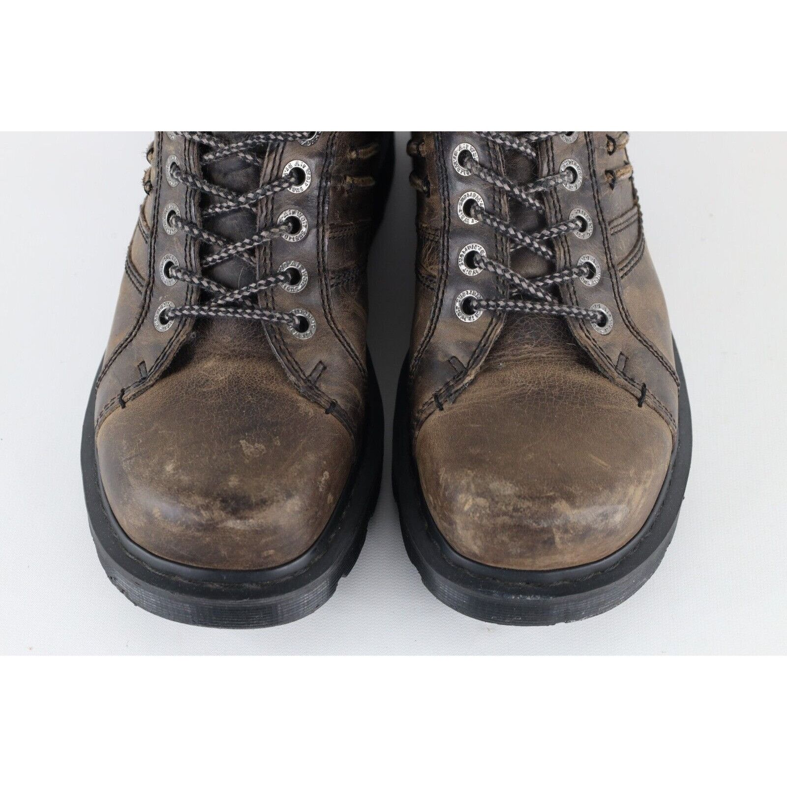 Dr. Martens Vintage Doc Dr Martens Distressed Chunky Leather Shoes Size US 10.5 / EU 43-44 - 3 Thumbnail