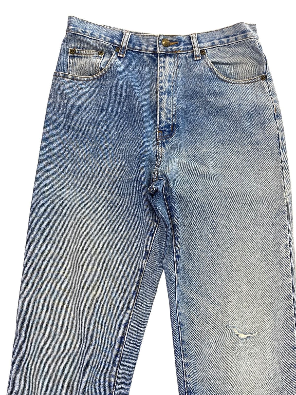 Japanese Brand Vintage Leyton House Faded Wash Style Loose Jeans Size US 28 / EU 44 - 2 Thumbnail