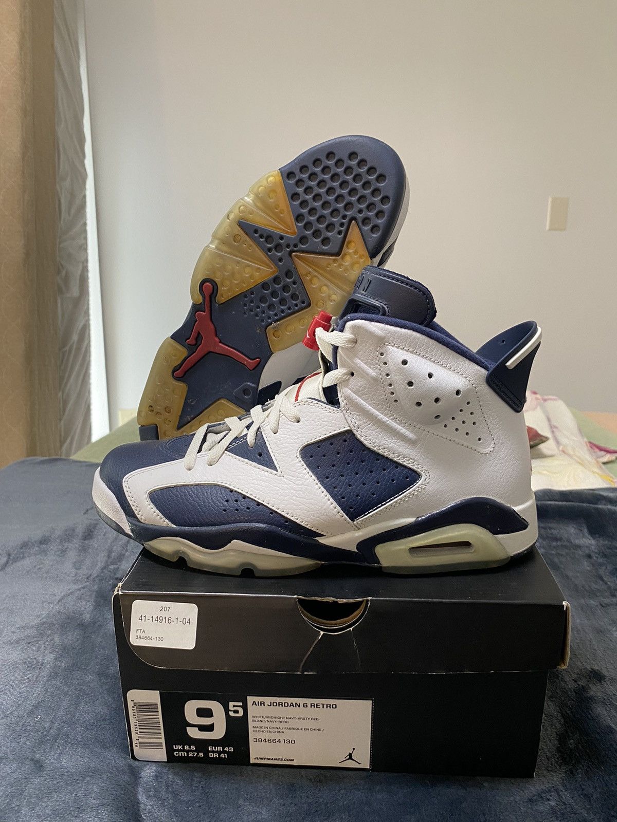Air Jordan 6 Olympic 2012