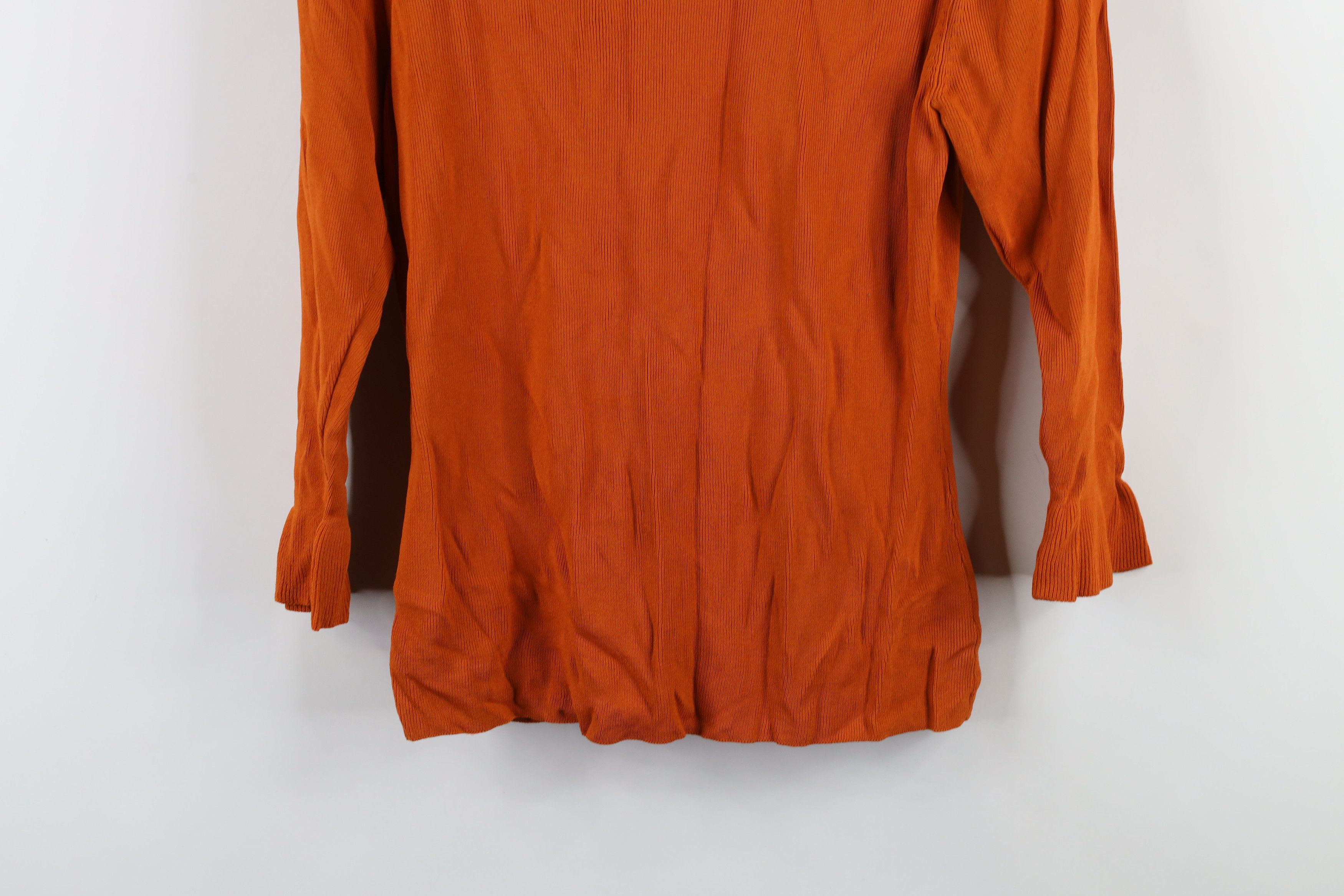 Vintage Vintage 90s Y2K Babydoll Fairy Flared Cuff Ribbed Knit Shirt Size M / US 6-8 / IT 42-44 - 10 Thumbnail