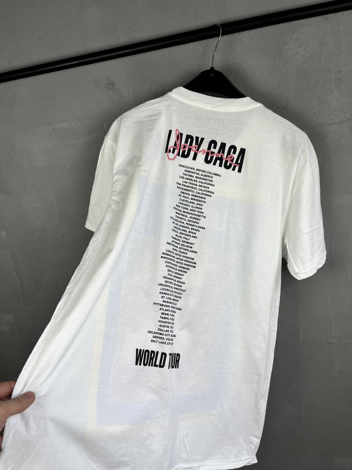 Band Tees Lady Gaga World tour t shirt Size US XL / EU 56 / 4 - 4 Thumbnail