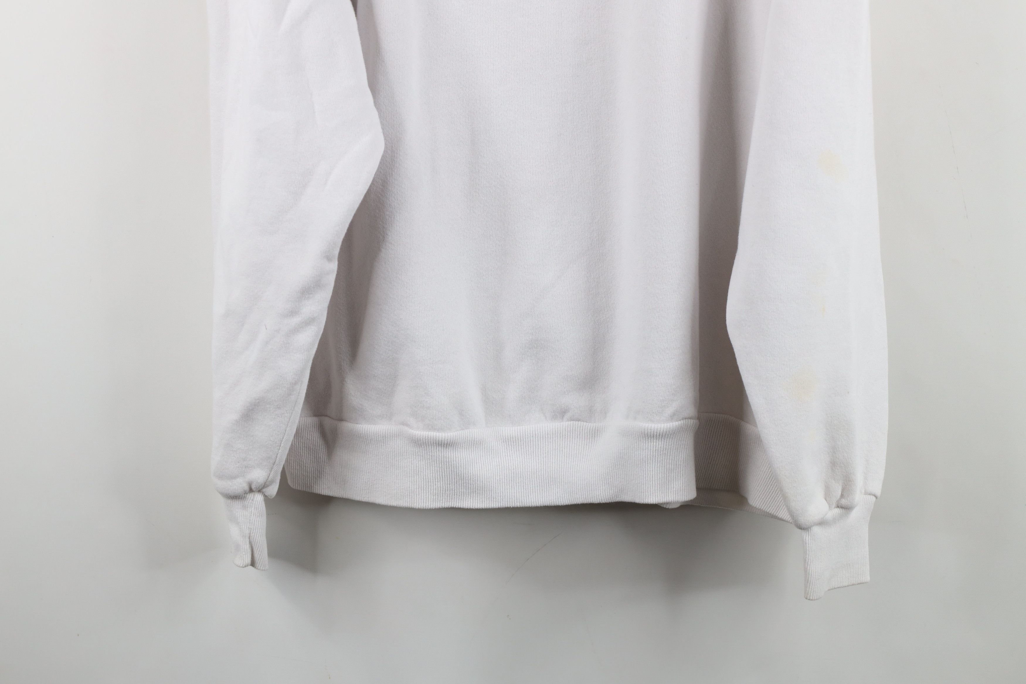 Vintage Vintage 90s Streetwear Boat Anchor Sweatshirt White USA Size XL / US 12-14 / IT 48-50 - 14 Thumbnail