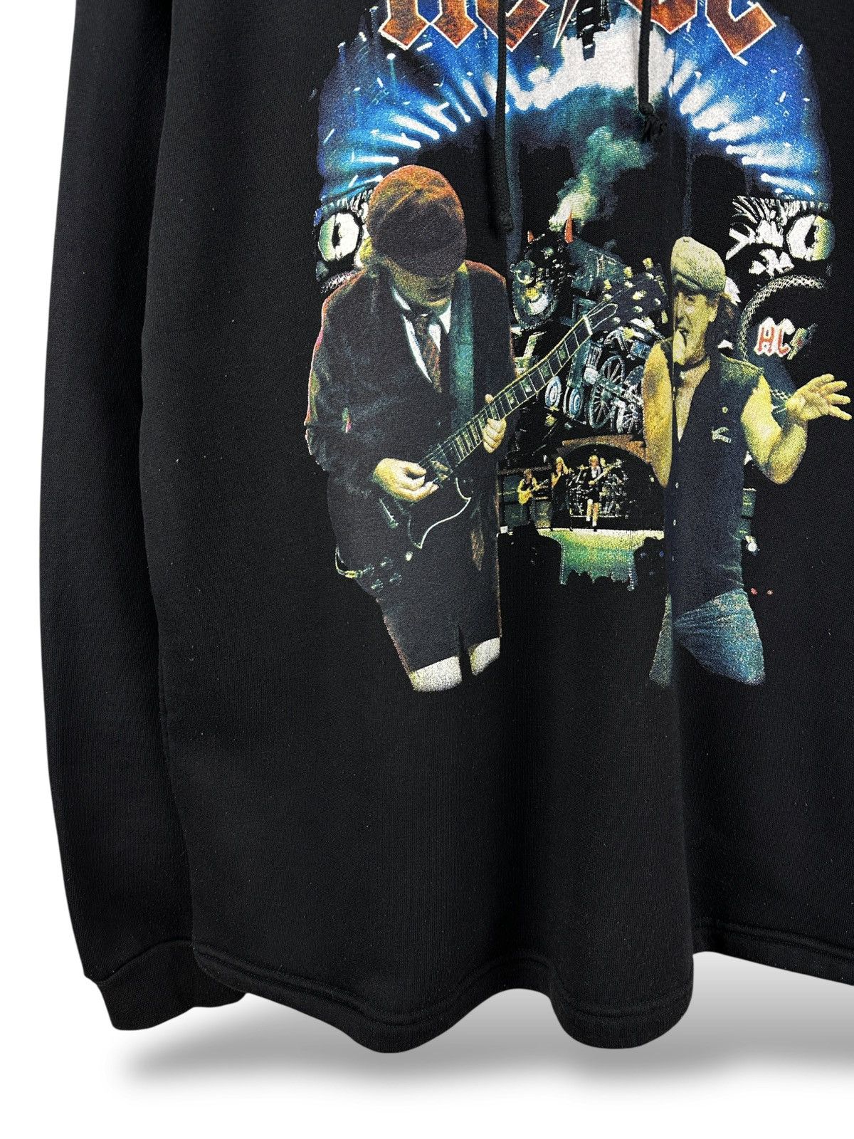 AC/DC Vintage AC/DC Black Ice Double Sided Graphic Band Hoodie Size US XL / EU 56 / 4 - 6 Thumbnail