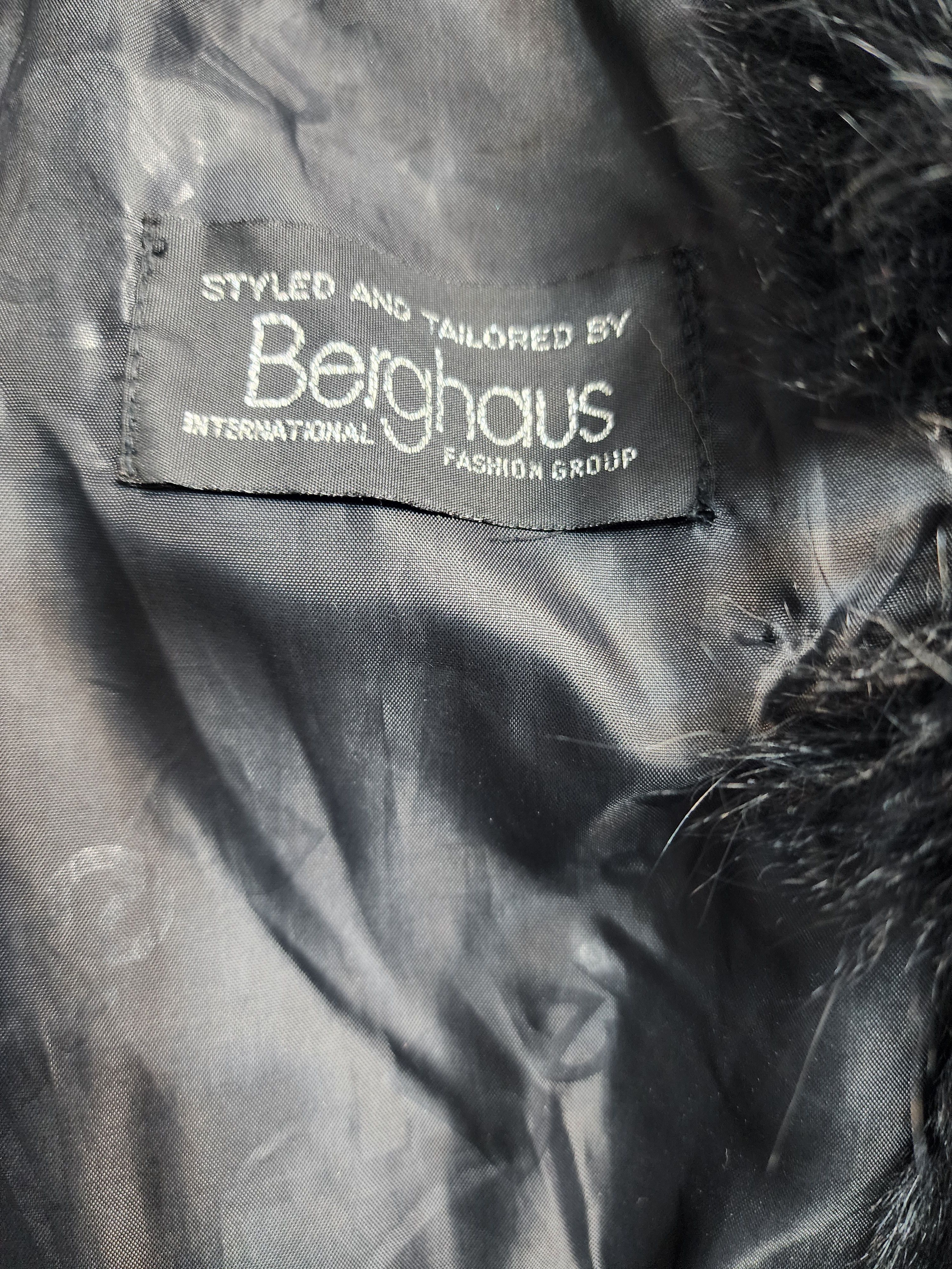 Furla Black Genuine Fur Coat: Women's Winter Coat Size M / US 6-8 / IT 42-44 - 7 Thumbnail