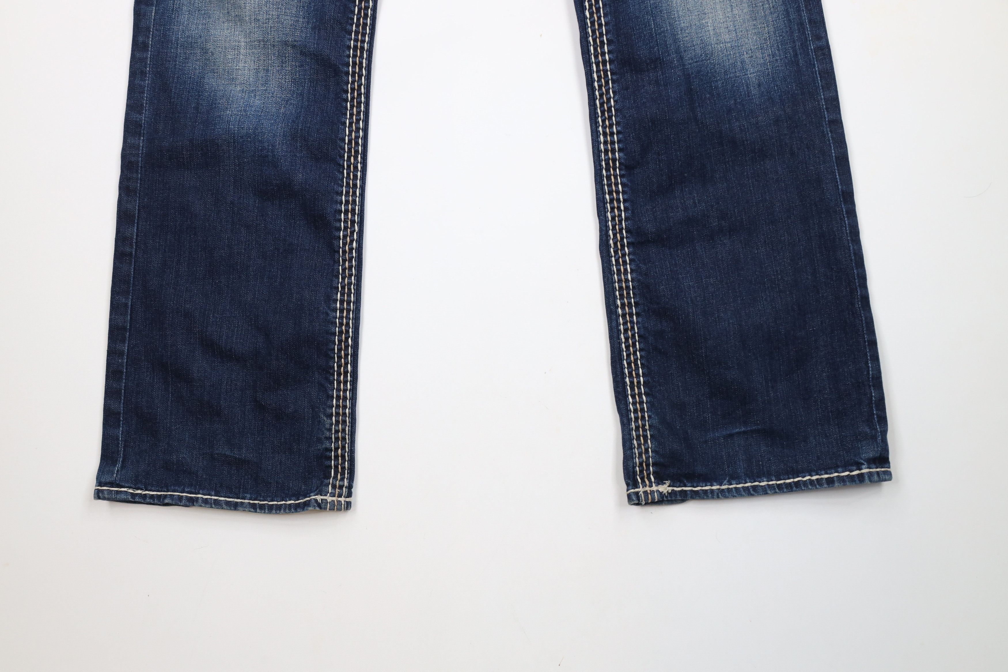Rock Revival × Vintage Rock Revival Thick Stitch Jenna Bootcut Denim Jeans AS IS Size 34" / US 12 / IT 48 - 4 Thumbnail