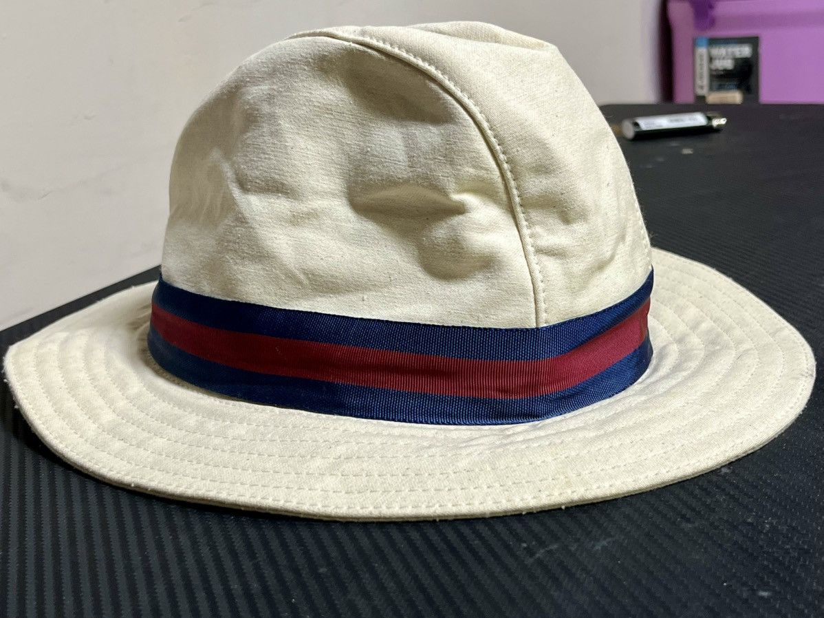 Supreme Supreme 2013 SS13 Canvas Crusher Bucket Hat Size ONE SIZE - 8 Thumbnail