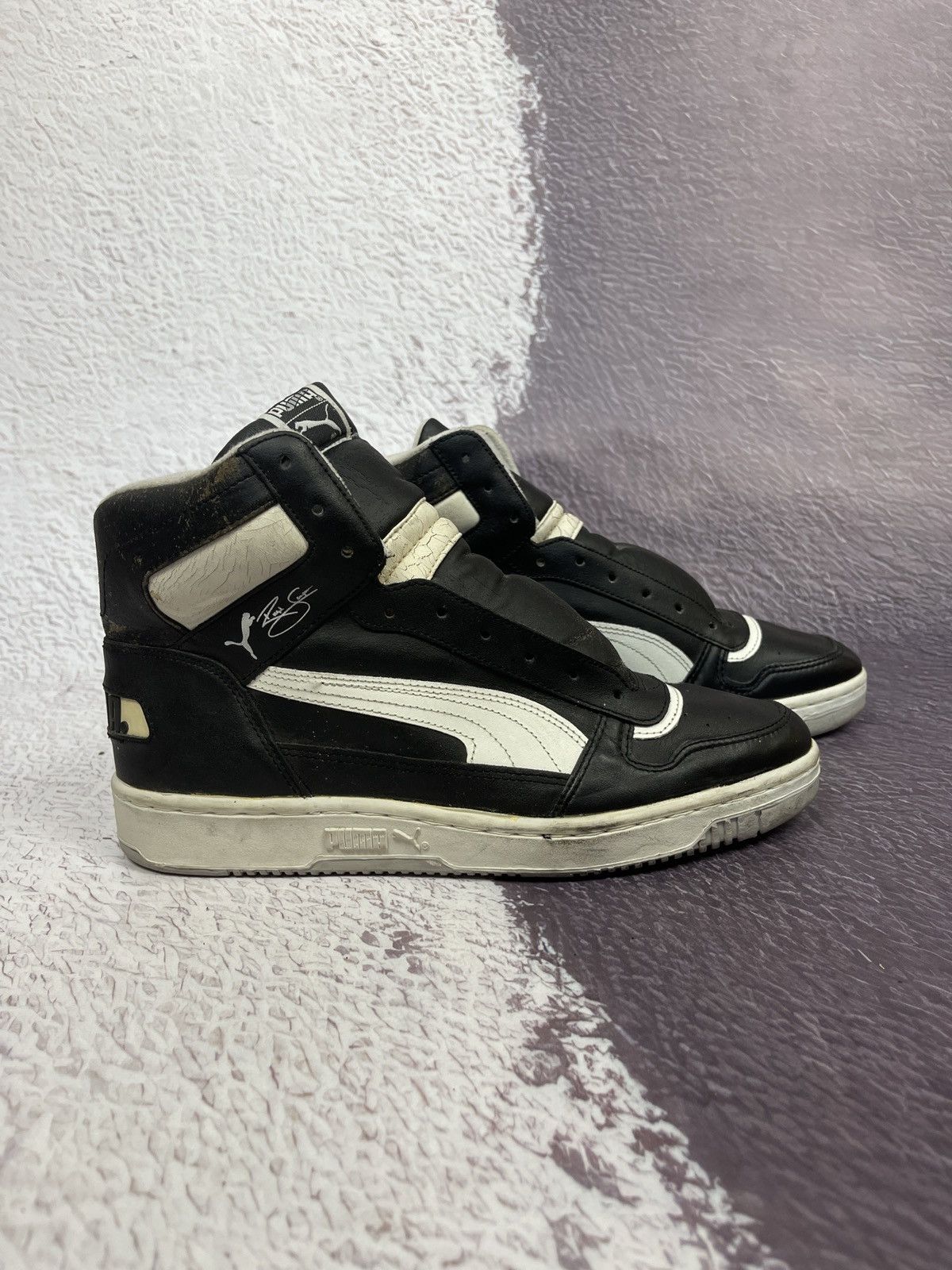 Puma x Ralph Sampson vintage 80s 90s rare high top sneakers