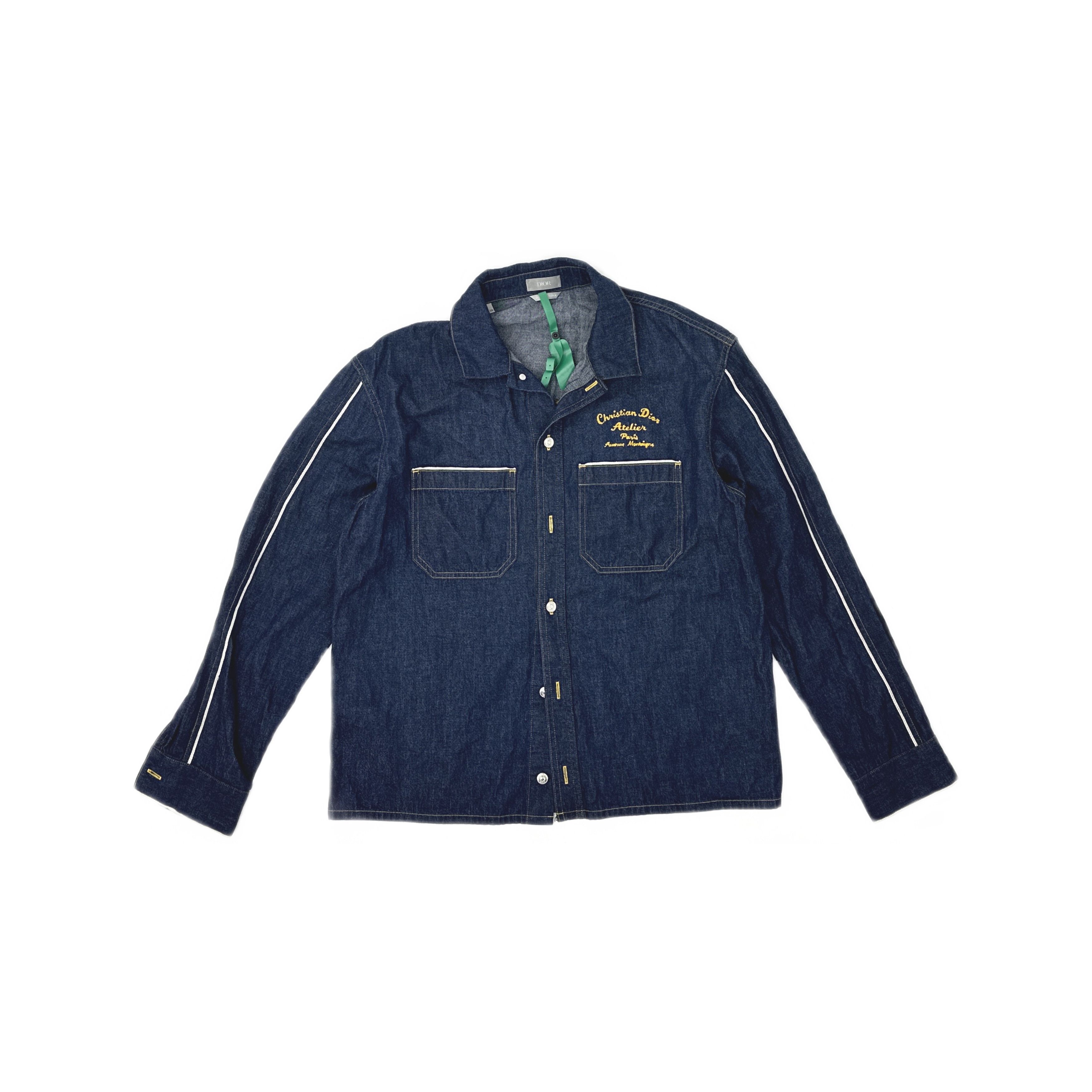 Christian Dior Monsieur Christian Dior Atelier Denim Shirt Size S Size US S / EU 44-46 / 1 - 1 Thumbnail
